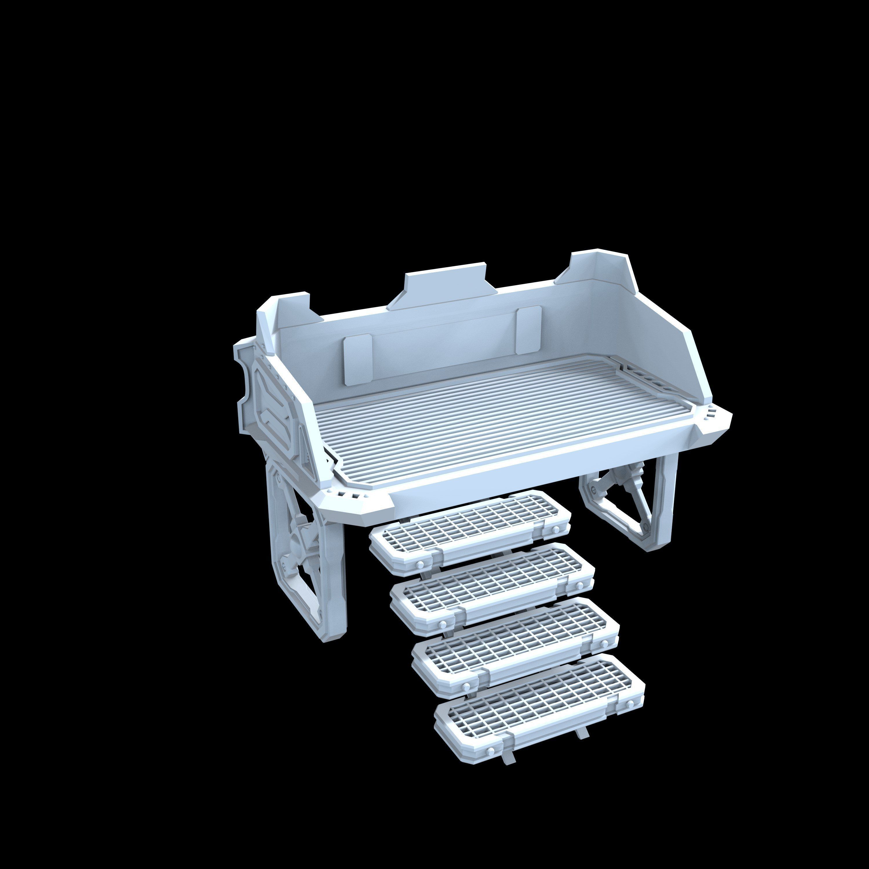 PLATFORM 3 - 3D PRINTABLE MODEL 3D print model_19