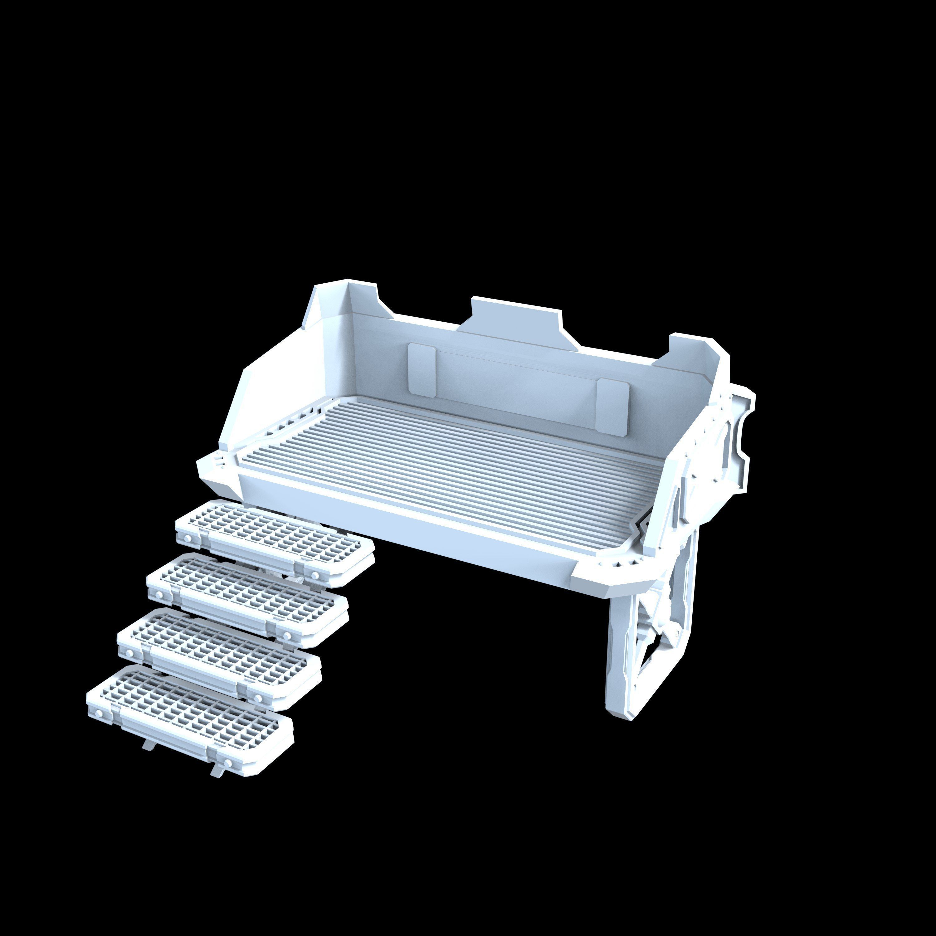 PLATFORM 3 - 3D PRINTABLE MODEL 3D print model_23