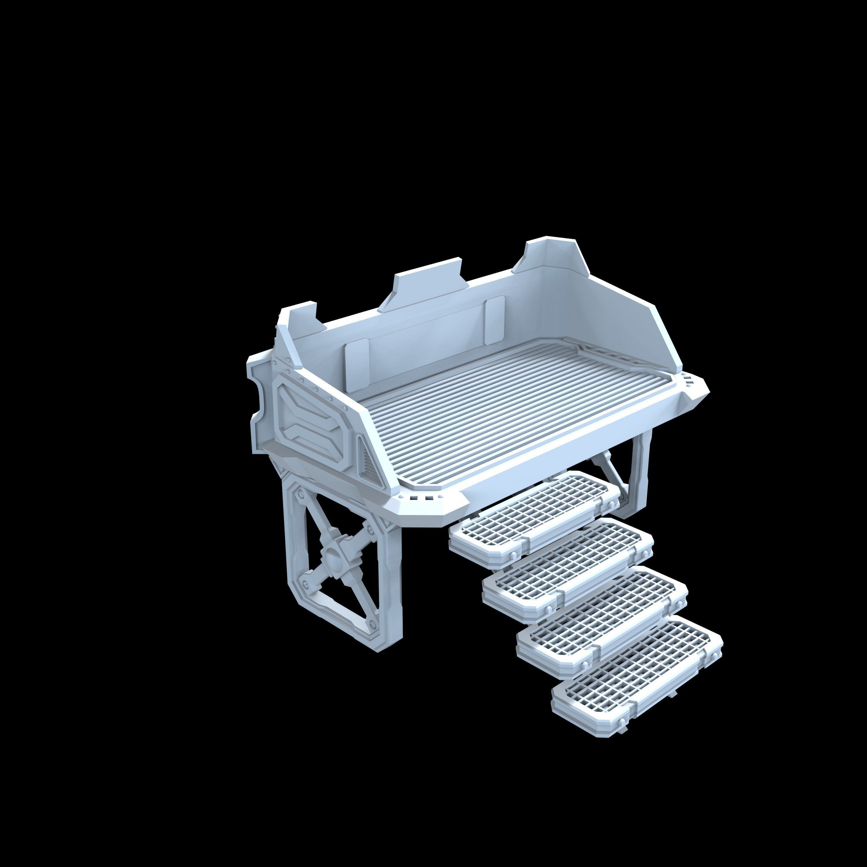 PLATFORM 3 - 3D PRINTABLE MODEL 3D print model_17