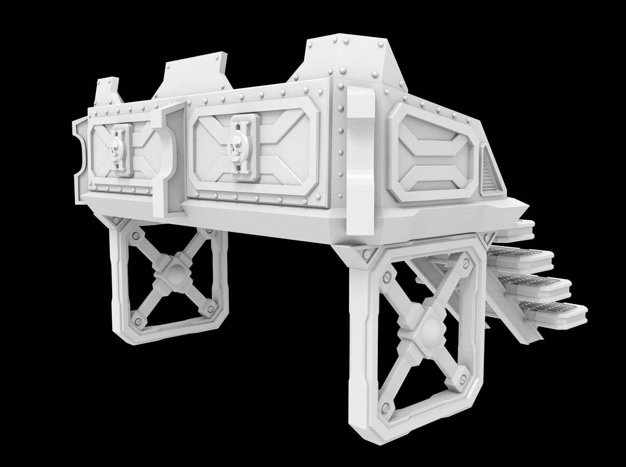 PLATFORM 3 - 3D PRINTABLE MODEL 3D print model_1
