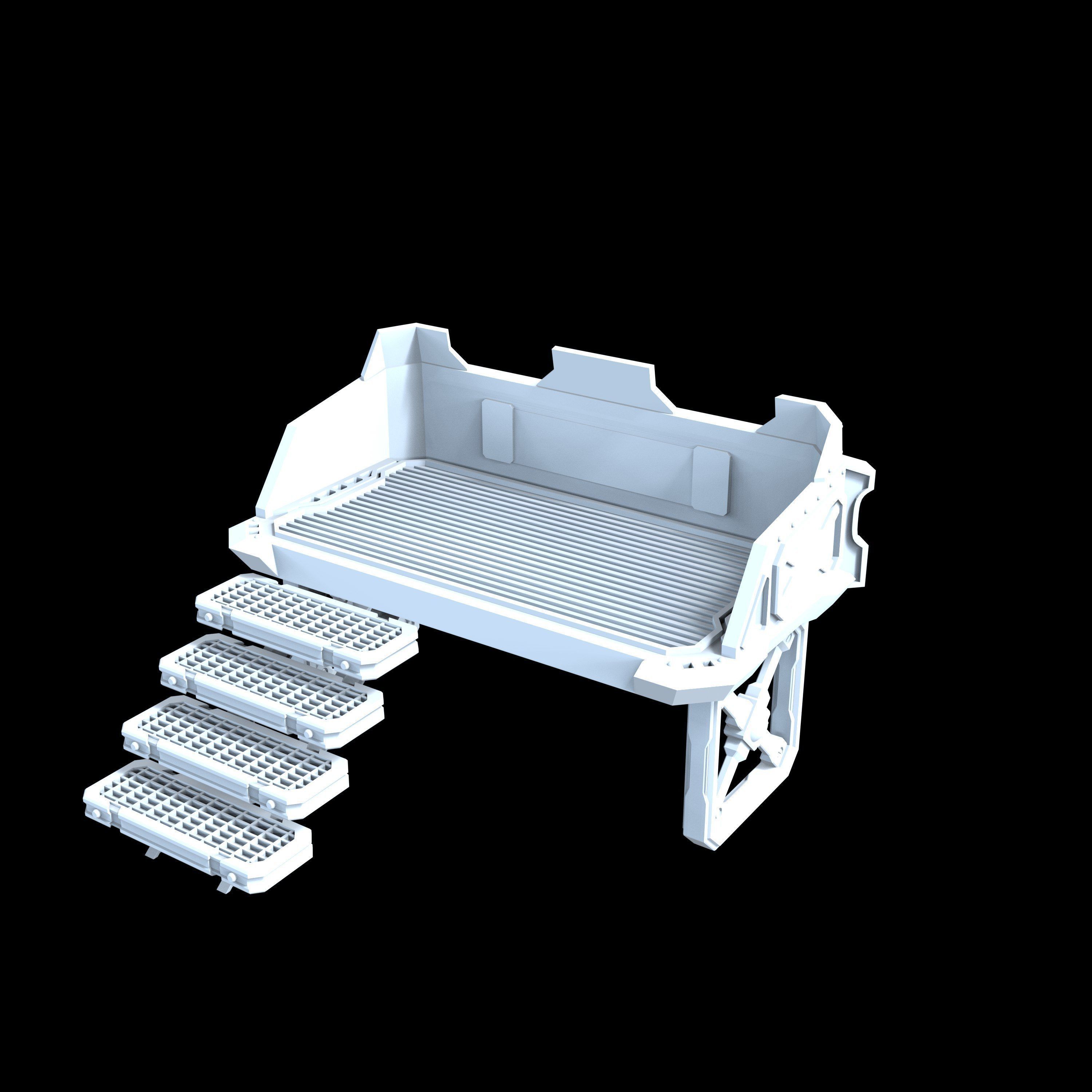 PLATFORM 3 - 3D PRINTABLE MODEL 3D print model_26