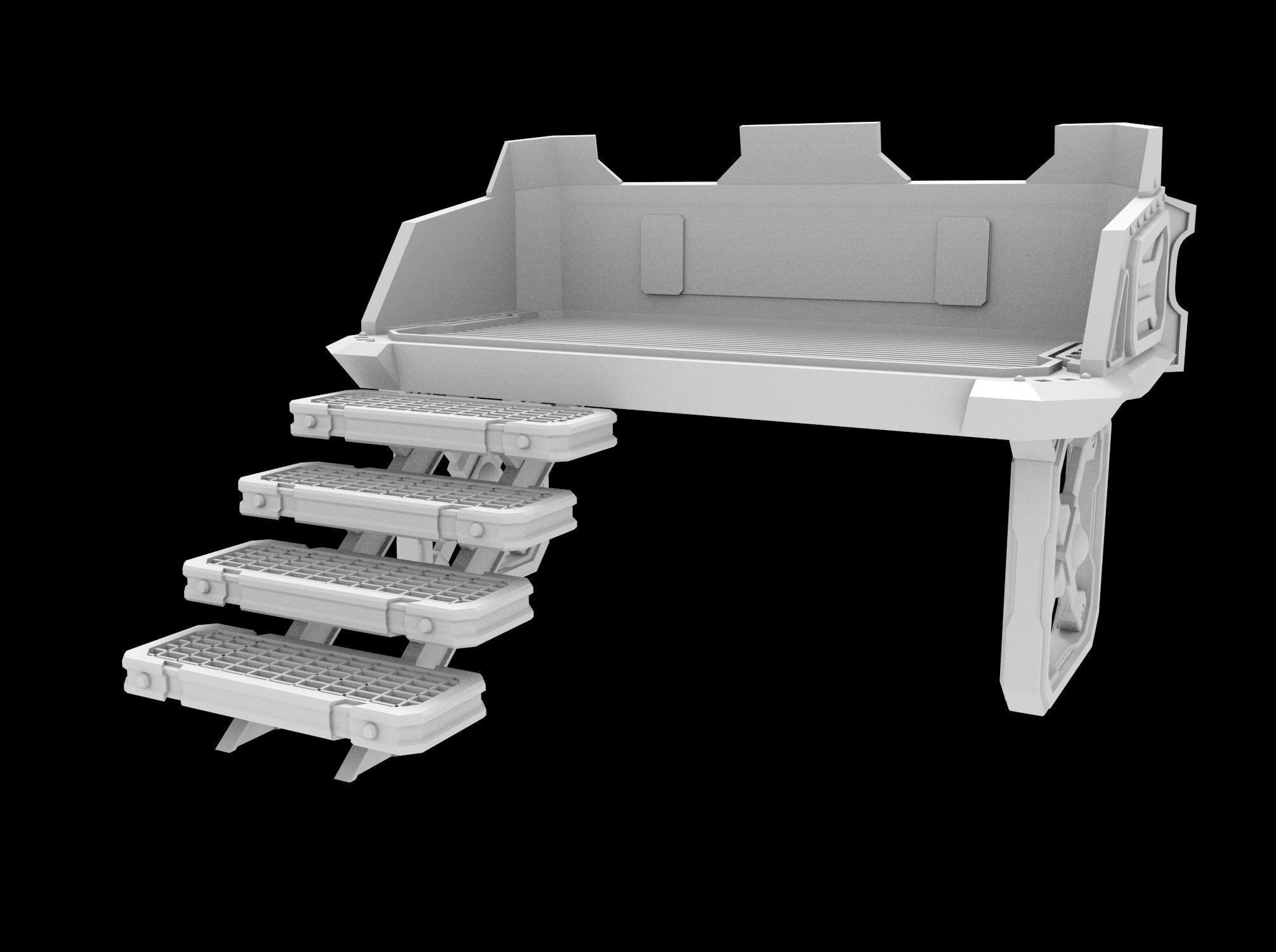PLATFORM 3 - 3D PRINTABLE MODEL 3D print model_7