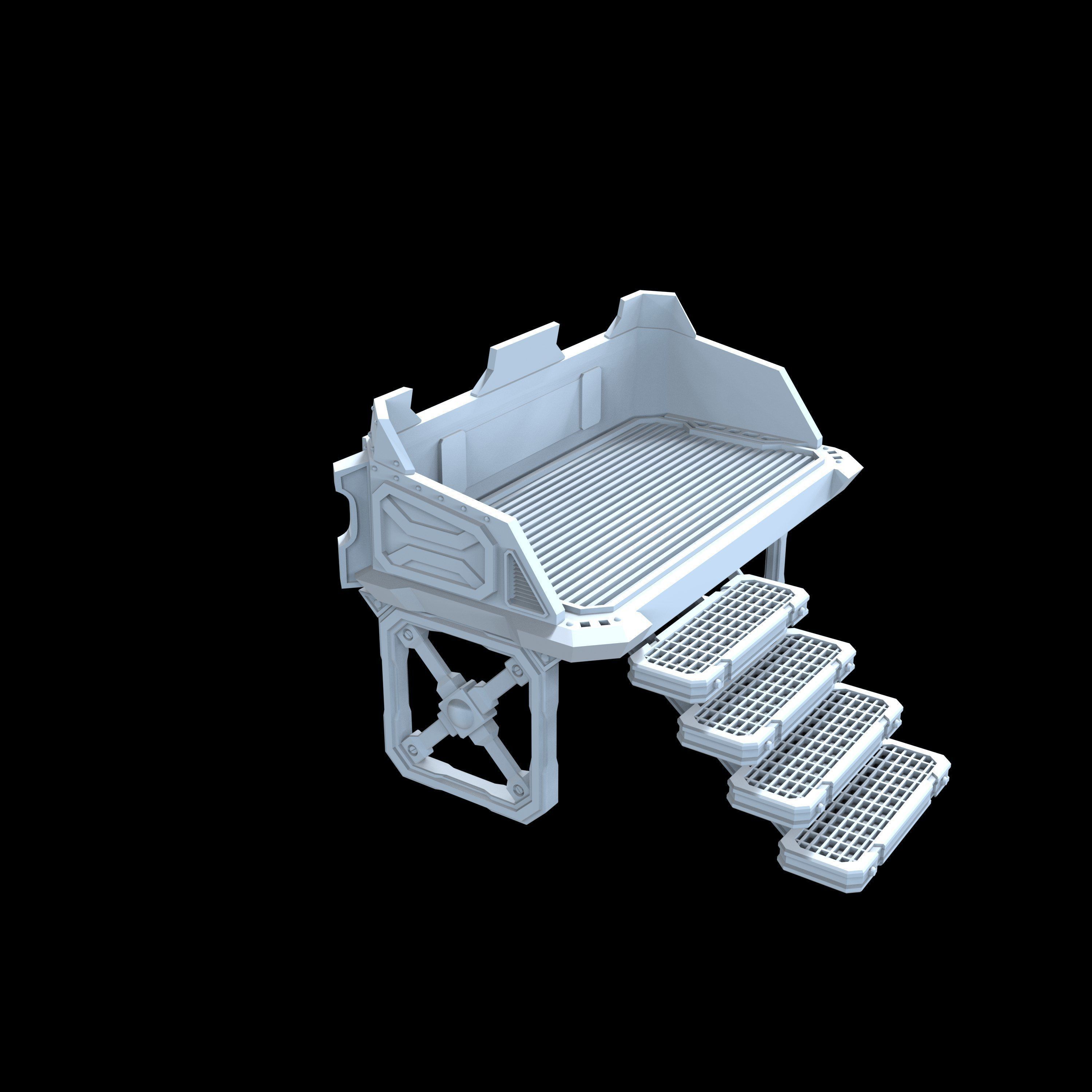 PLATFORM 3 - 3D PRINTABLE MODEL 3D print model_16