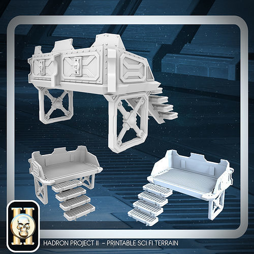 PLATFORM 3 - 3D PRINTABLE MODEL 3D print model