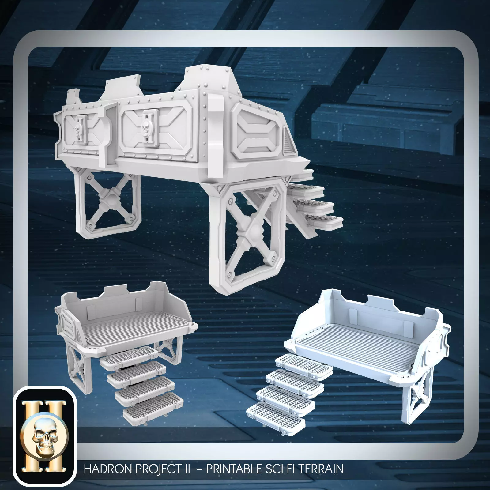 PLATFORM 3 - 3D PRINTABLE MODEL 3D print model_0