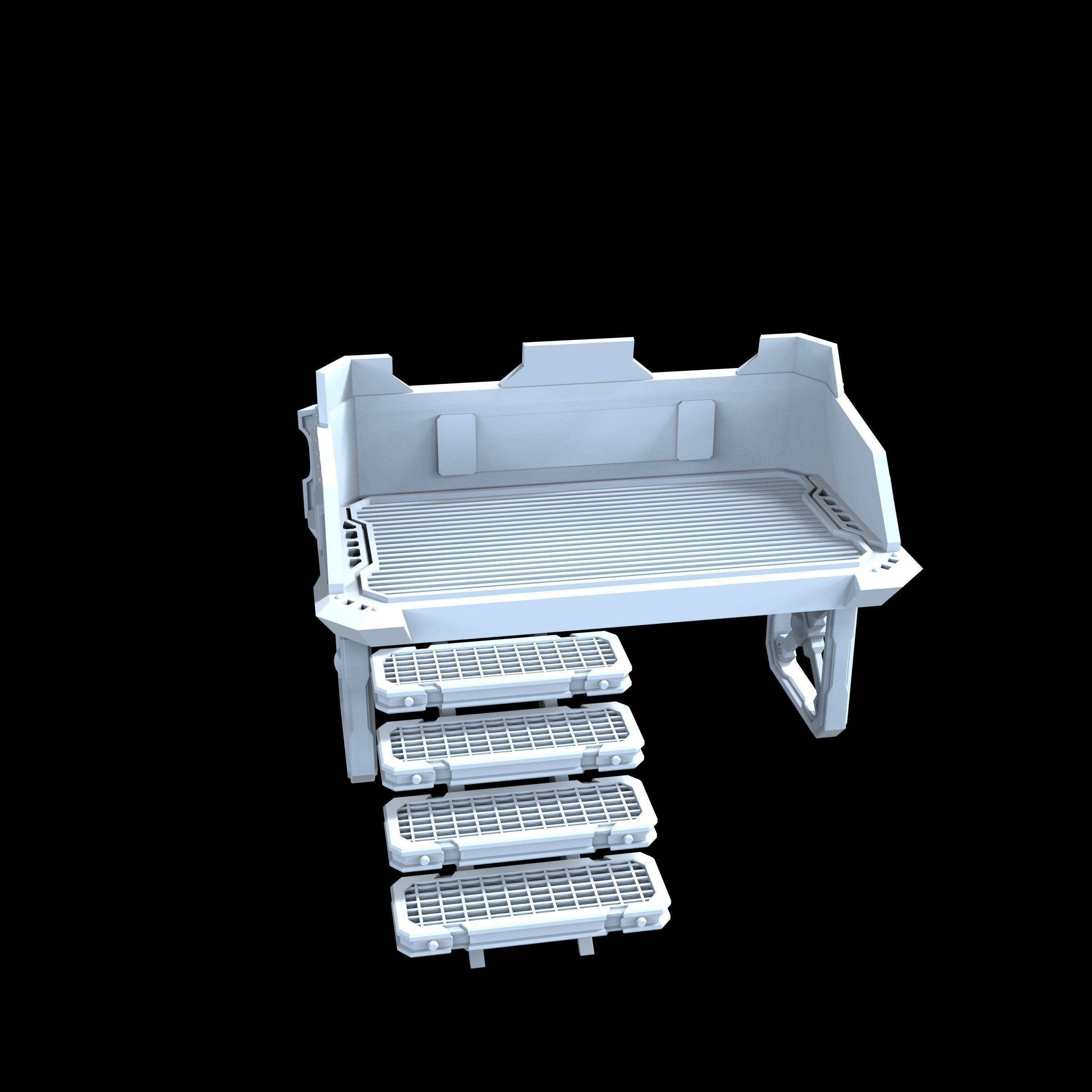 PLATFORM 3 - 3D PRINTABLE MODEL 3D print model_20