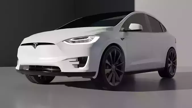 Car Rigged - Tesla Model X