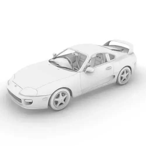 TOYOTA SUPRA 3D model