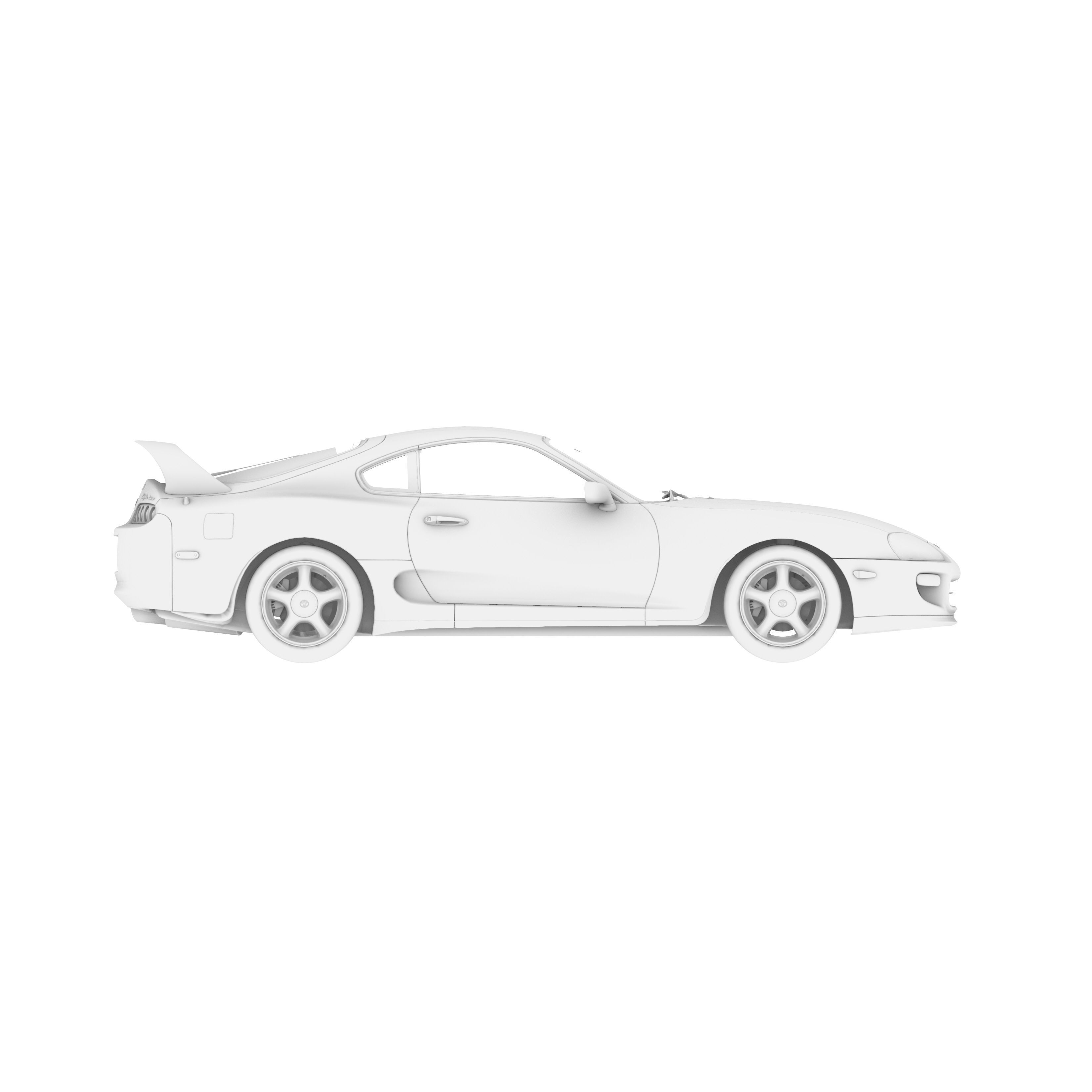 TOYOTA SUPRA 3D model_6