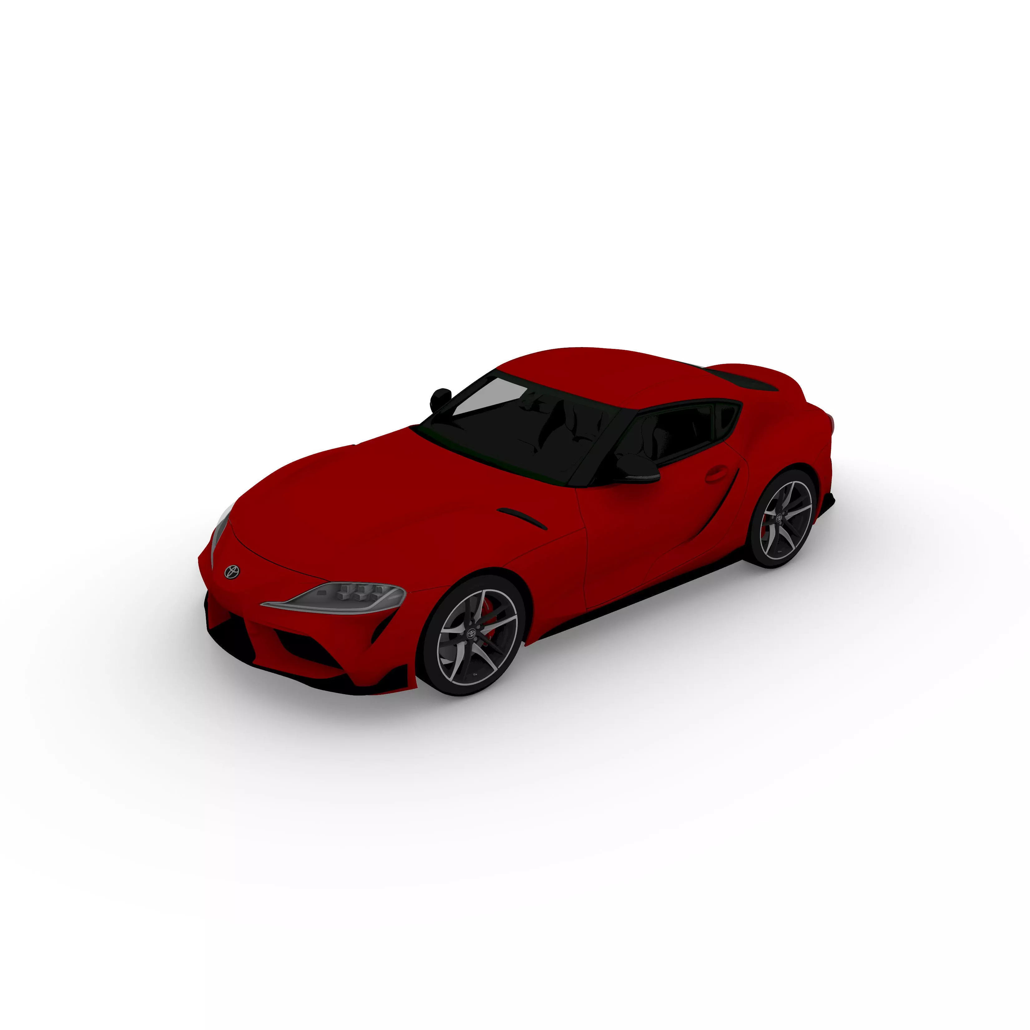 New Toyota Supra 3D model_0