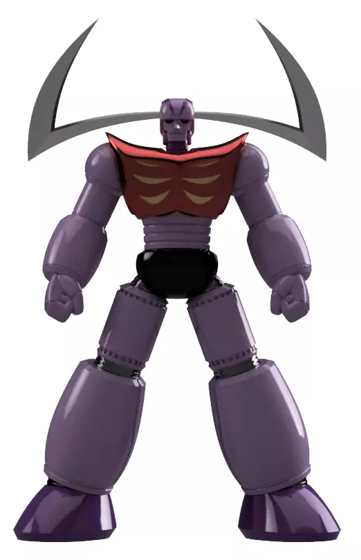 mazinger z mechanical beast garada k7 3d printing models 3D print model