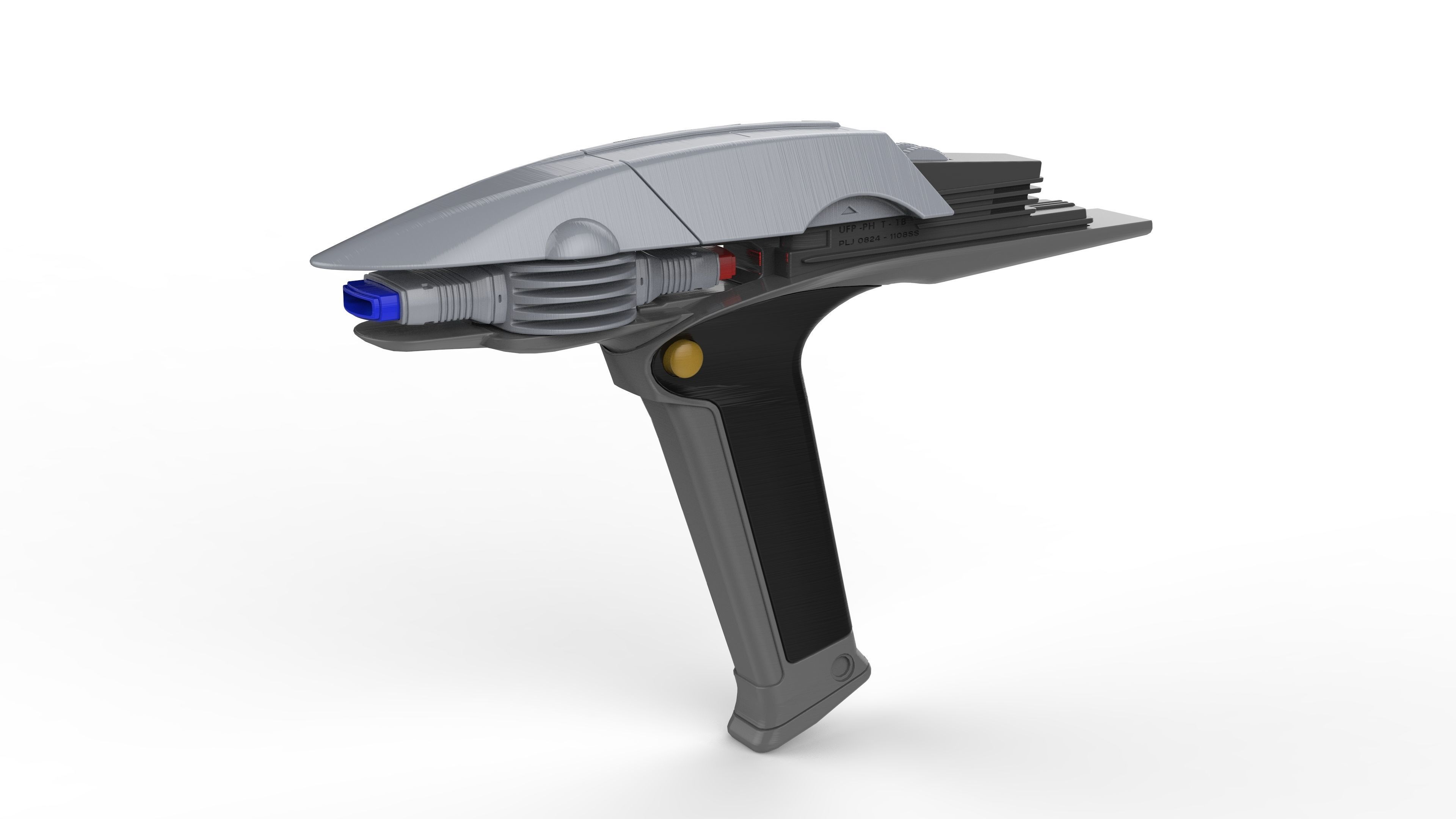 Beyond Phaser - Star Trek - Commercial - Printable - STL  3D print model_6