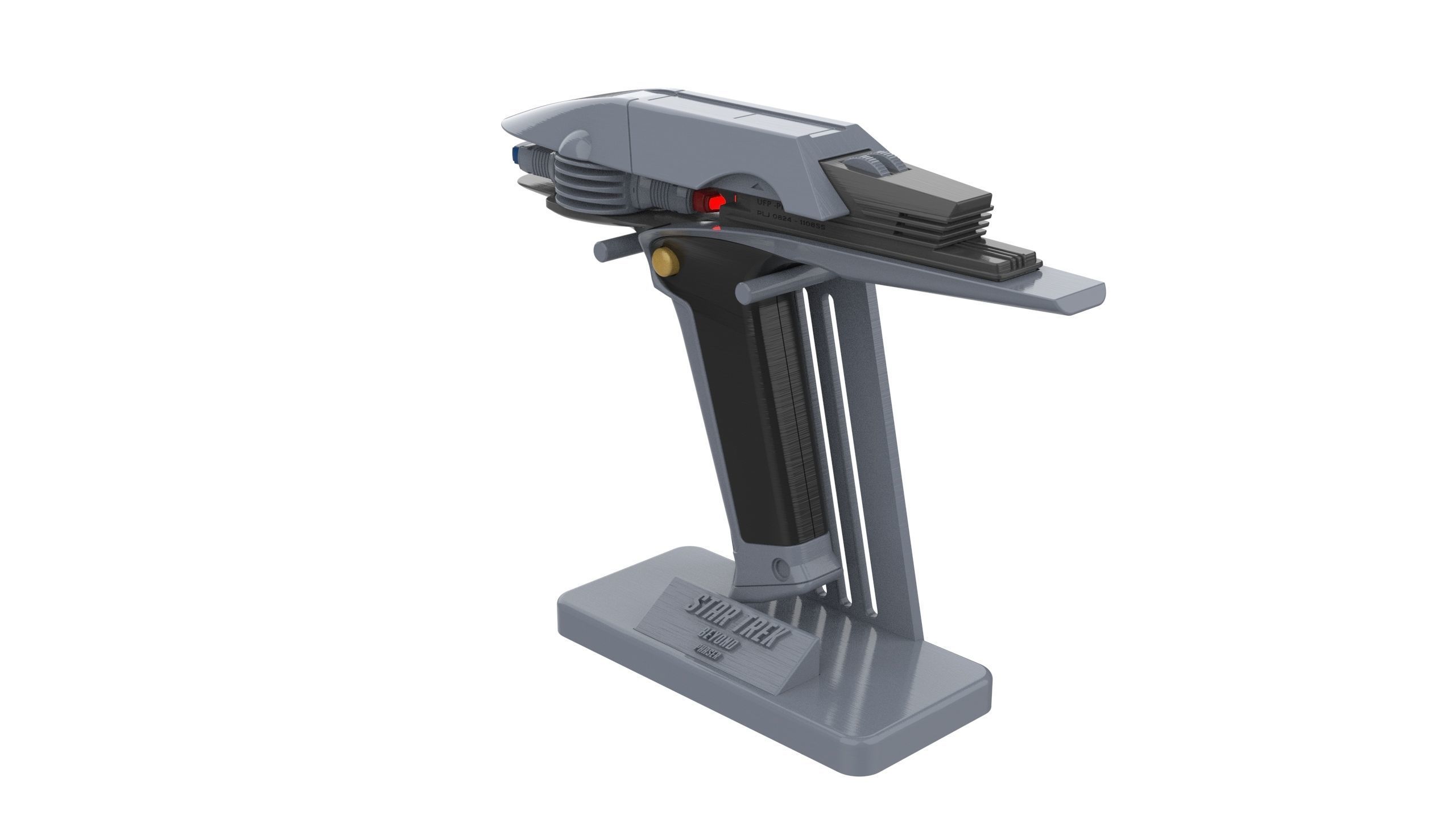 Beyond Phaser - Star Trek - Commercial - Printable - STL  3D print model_4