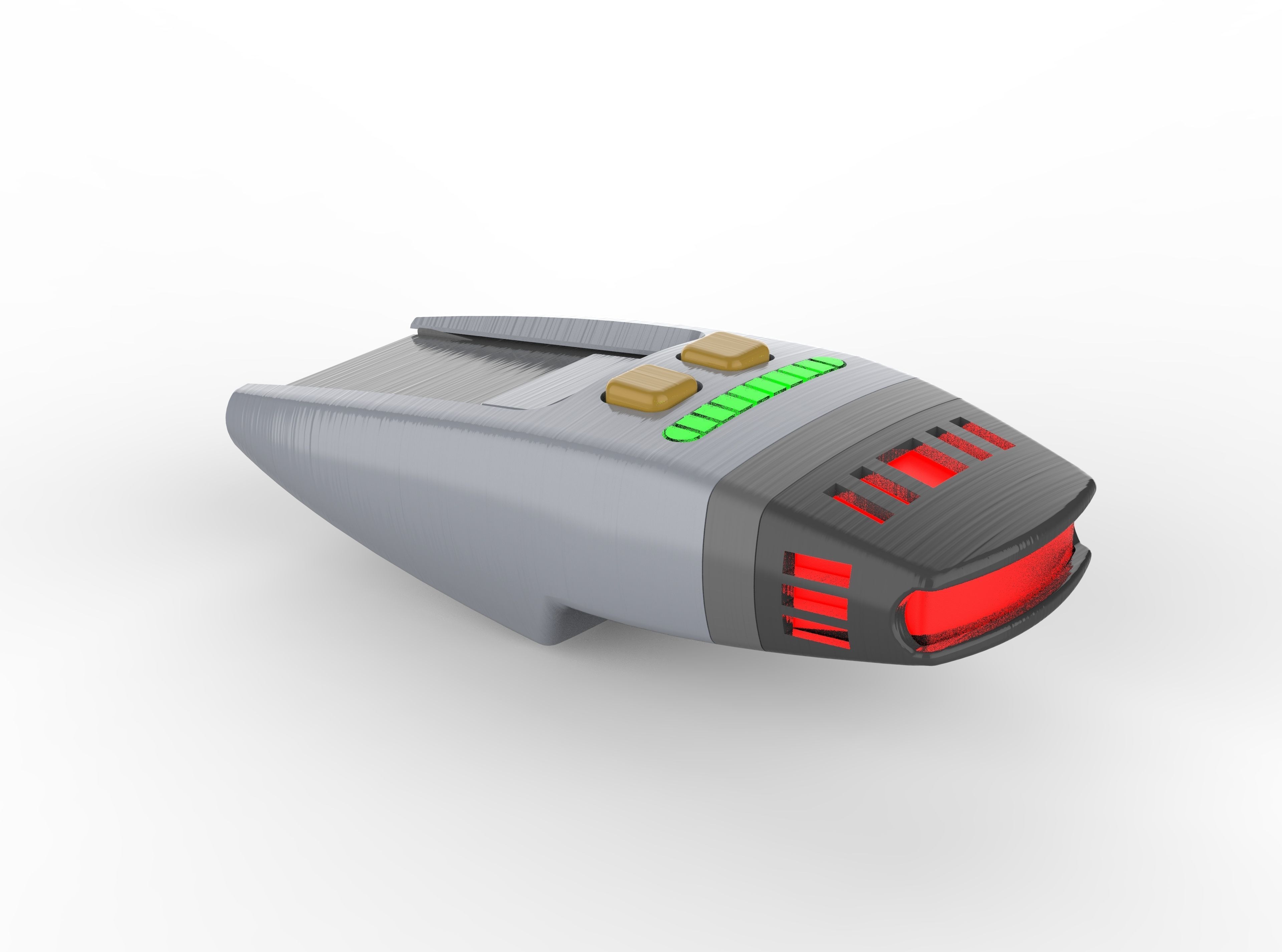 Cricket Phaser - Star Trek - Commercial - Printable - STL 3D print model_12