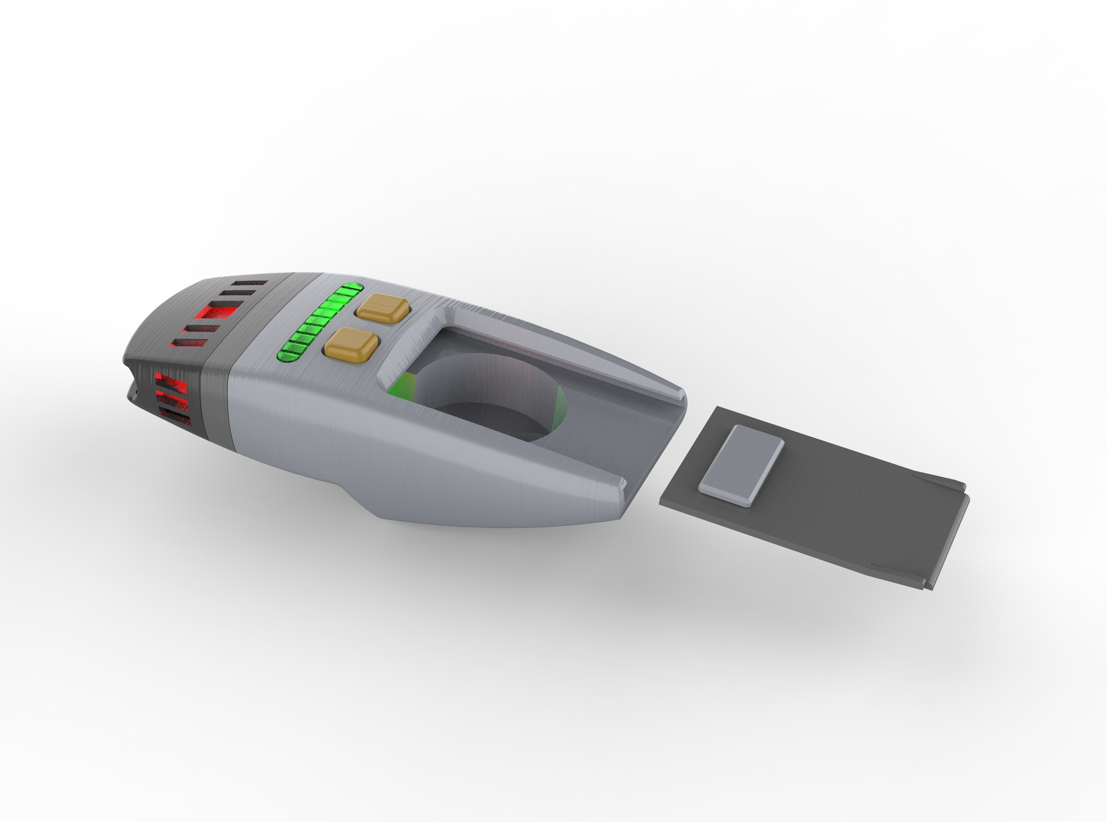 Cricket Phaser - Star Trek - Commercial - Printable - STL 3D print model_15