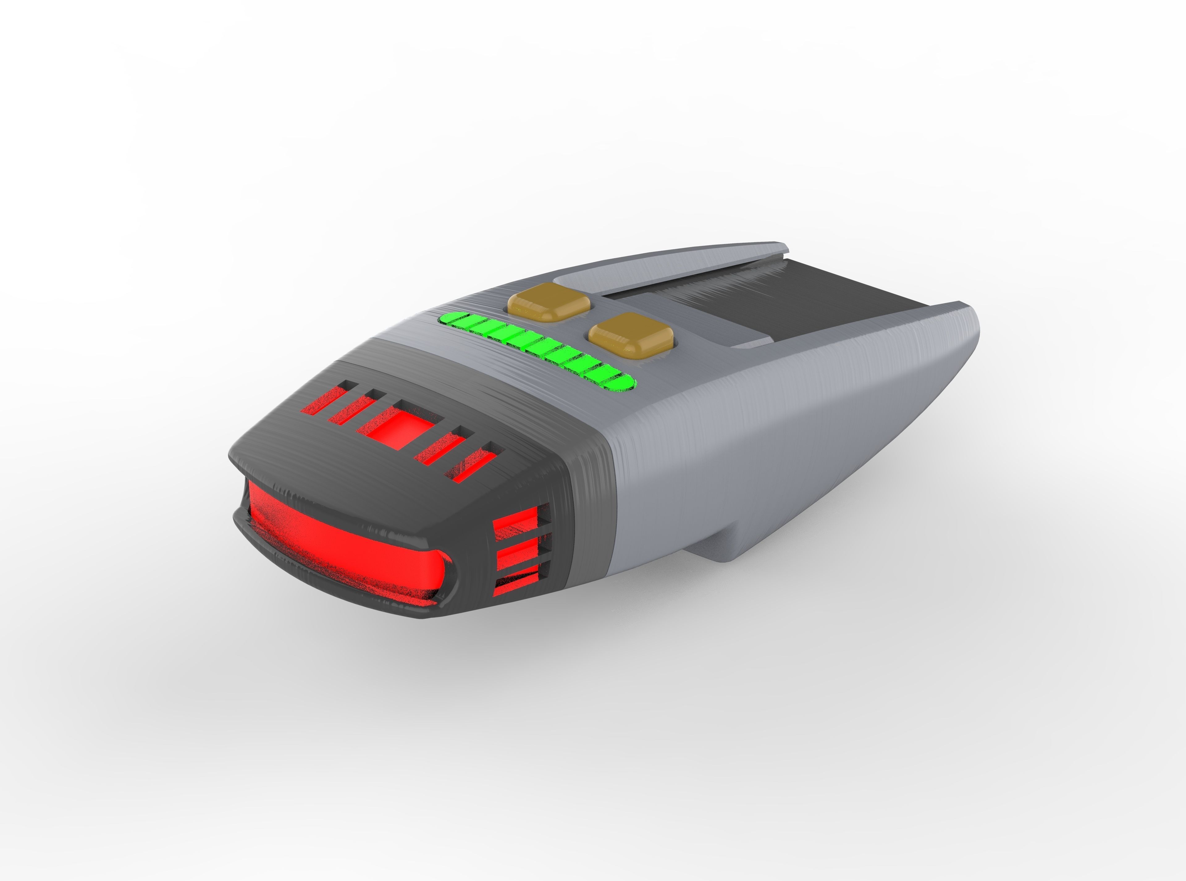 Cricket Phaser - Star Trek - Commercial - Printable - STL 3D print model_10