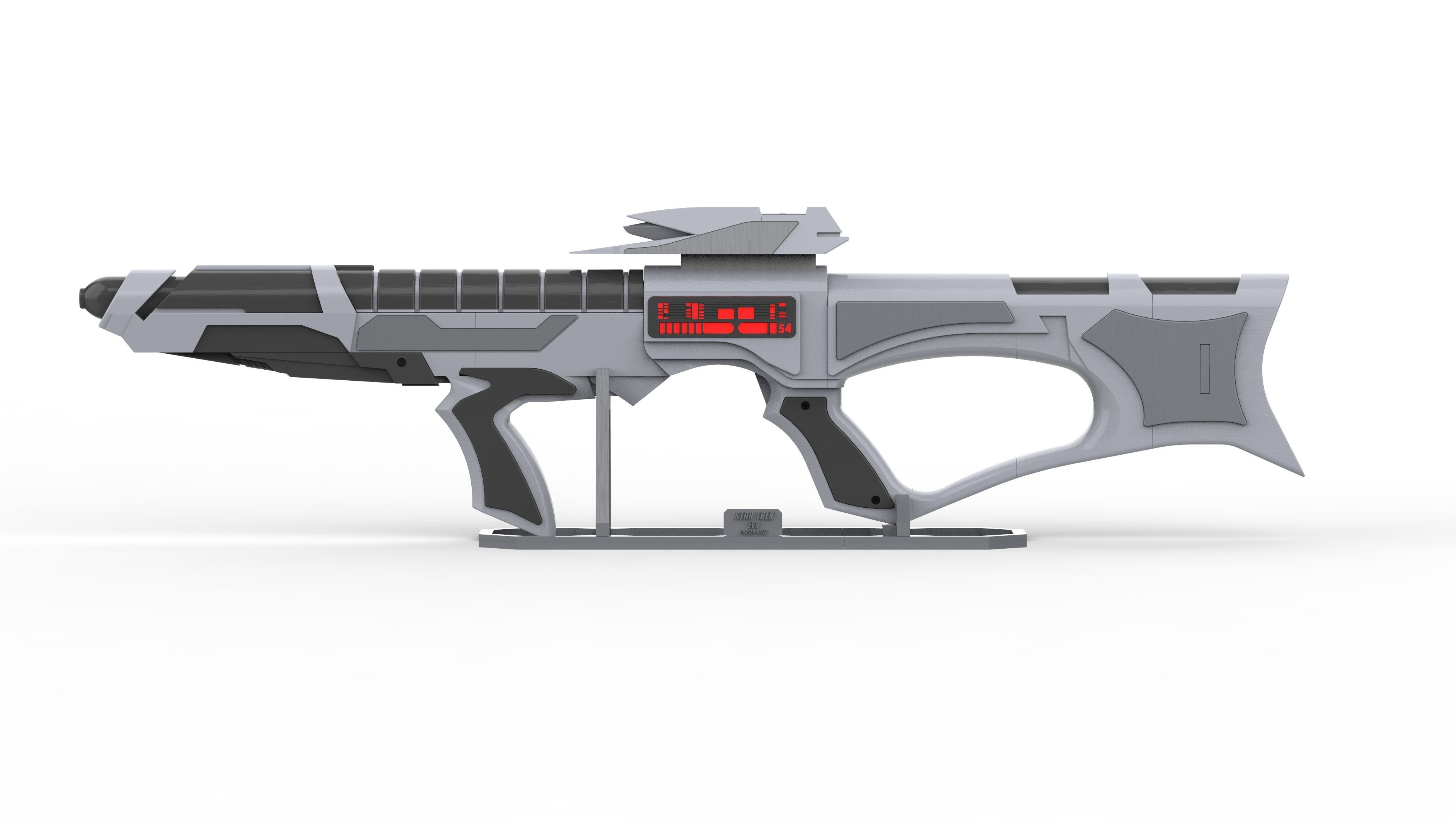 EVA Phaser - Star Trek First Contact - Commercial - Printable 3D print model_2