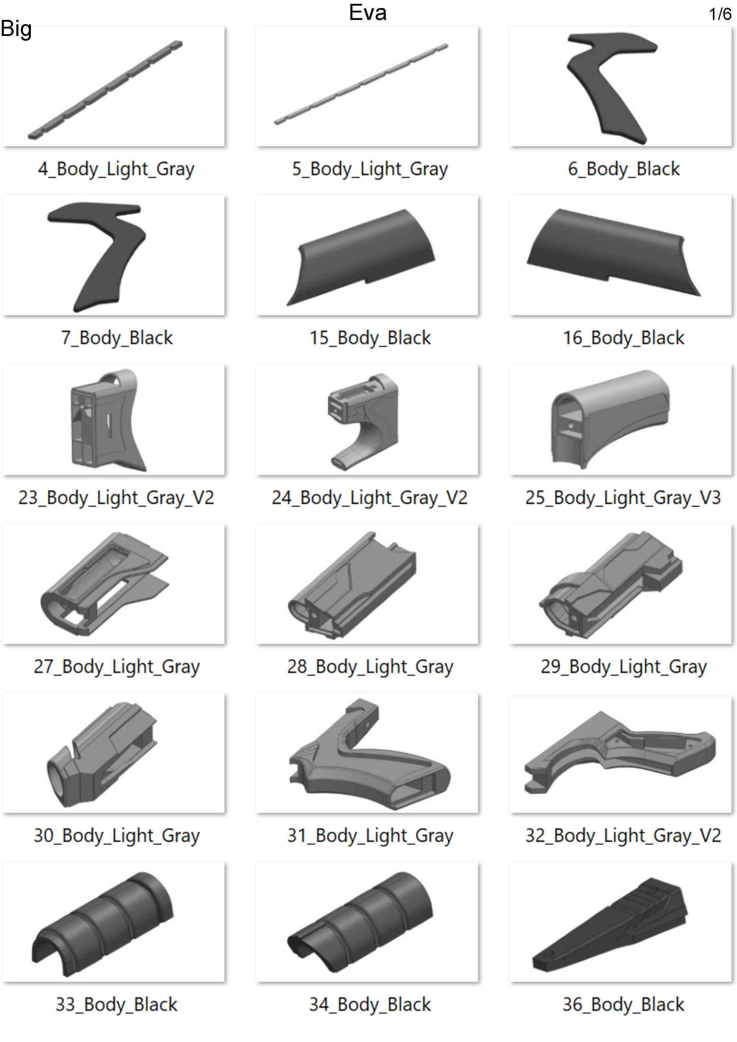 EVA Phaser - Star Trek First Contact - Commercial - Printable 3D print model_10