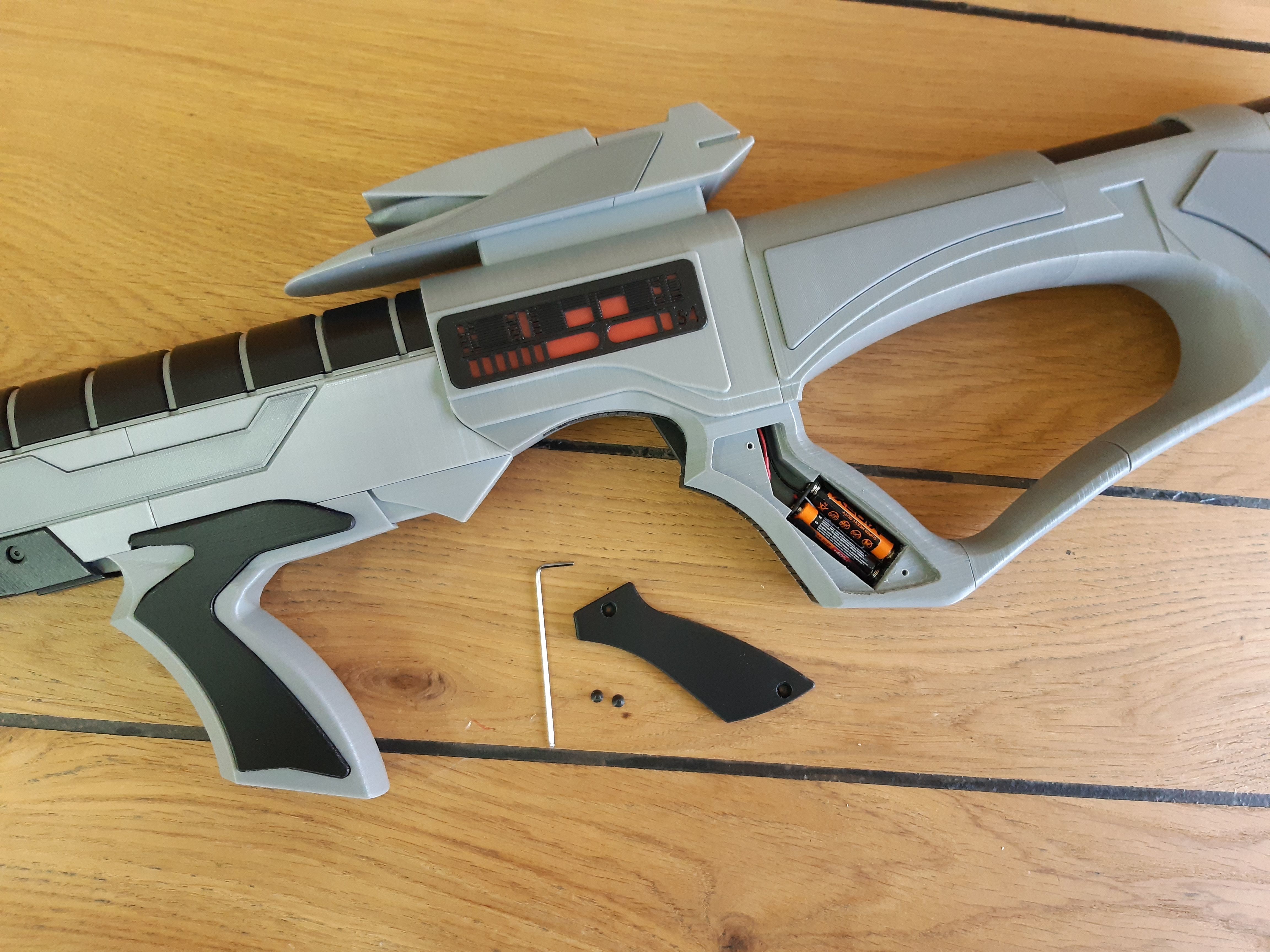 EVA Phaser - Star Trek First Contact - Commercial - Printable 3D print model_14