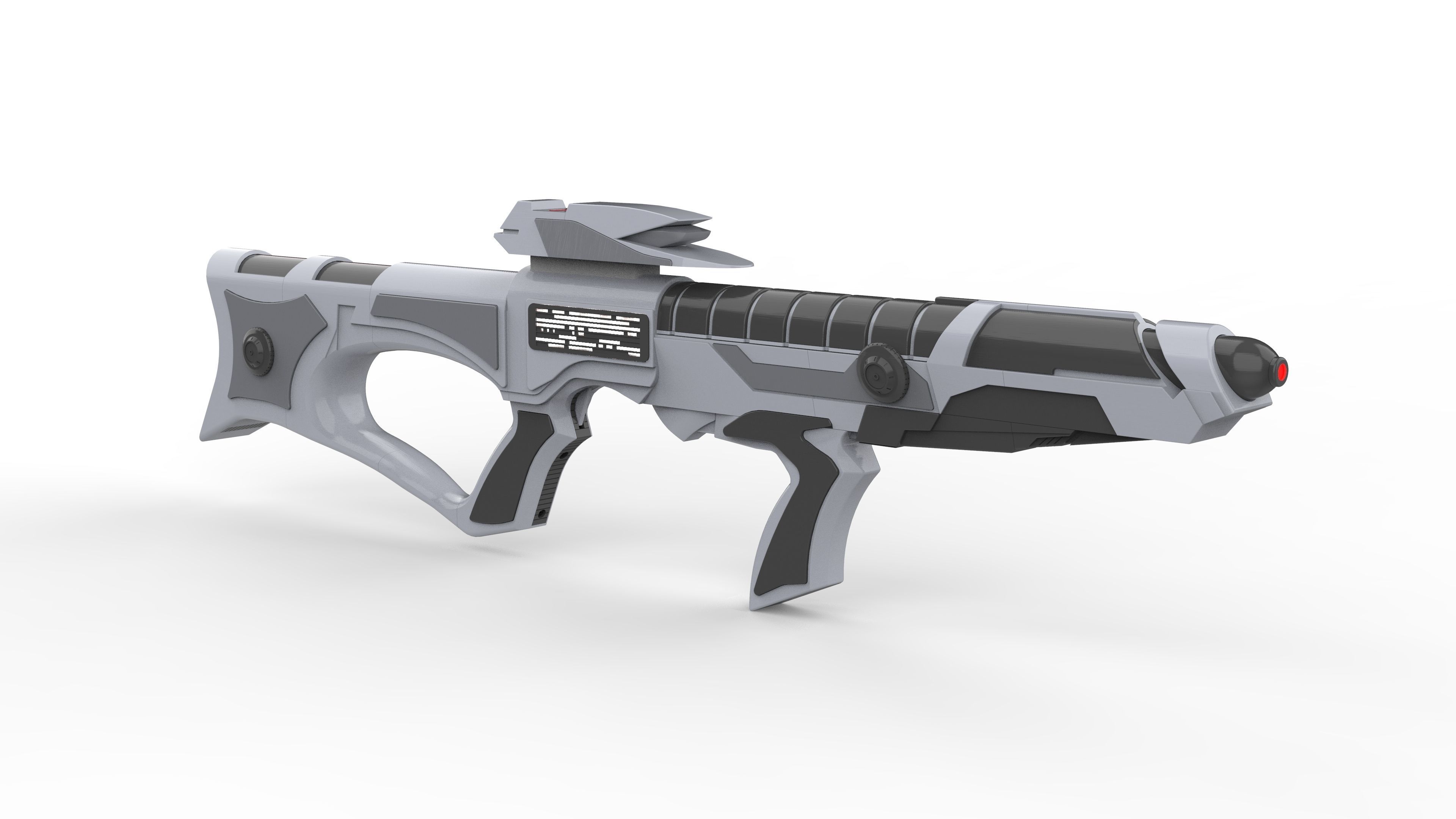EVA Phaser - Star Trek First Contact - Commercial - Printable 3D print model_6