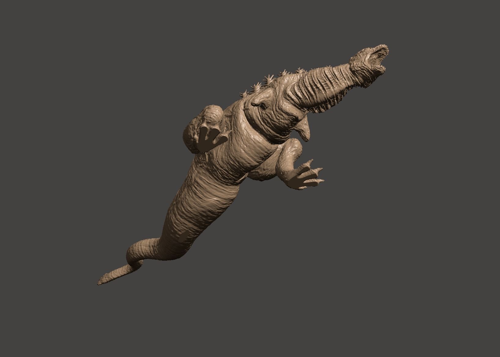 KAMATA KUN SHIN GODZILLA 2nd Form Kaiju - Ultra Detailed 3D STL 3D print model_14