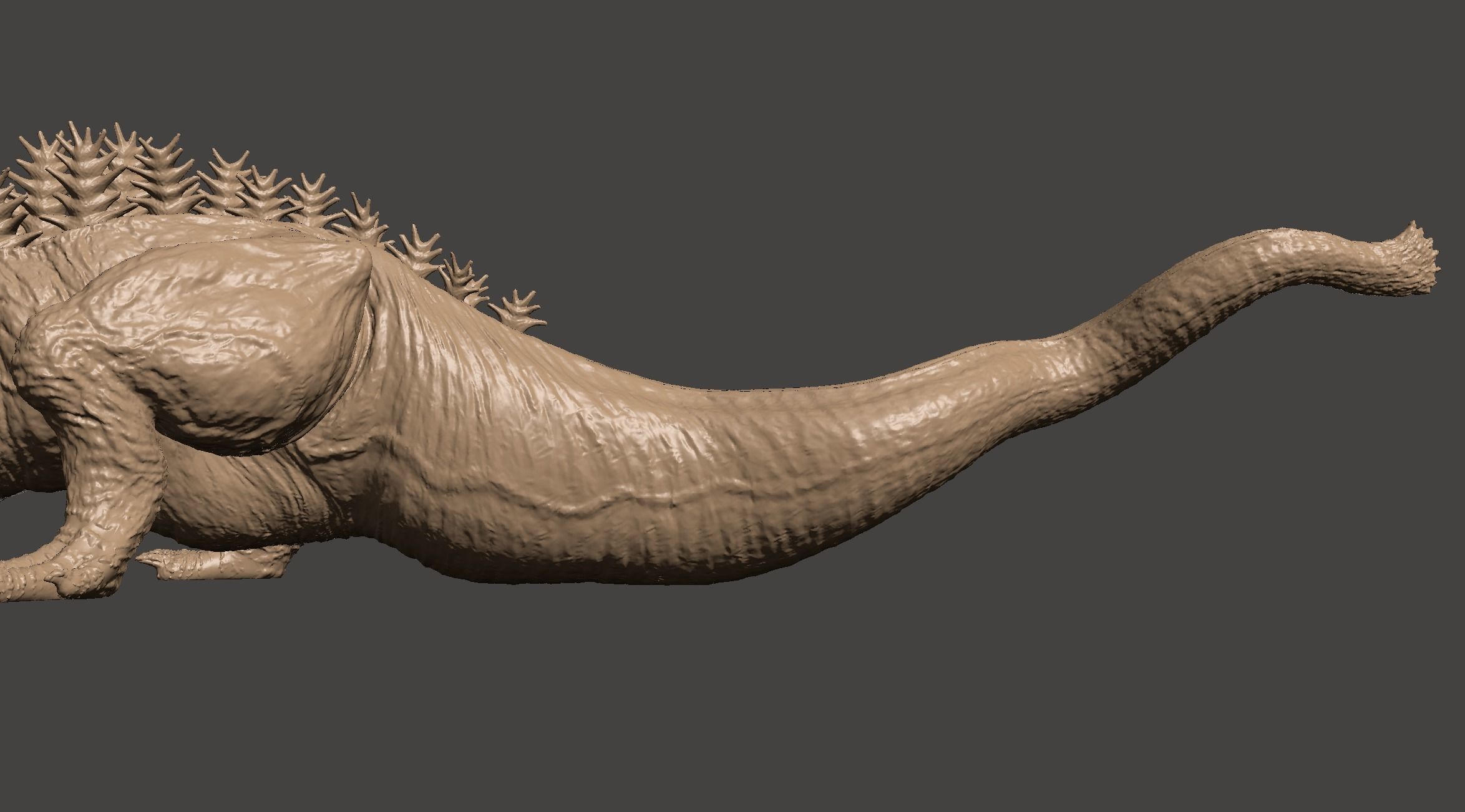 KAMATA KUN SHIN GODZILLA 2nd Form Kaiju - Ultra Detailed 3D STL 3D print model_47