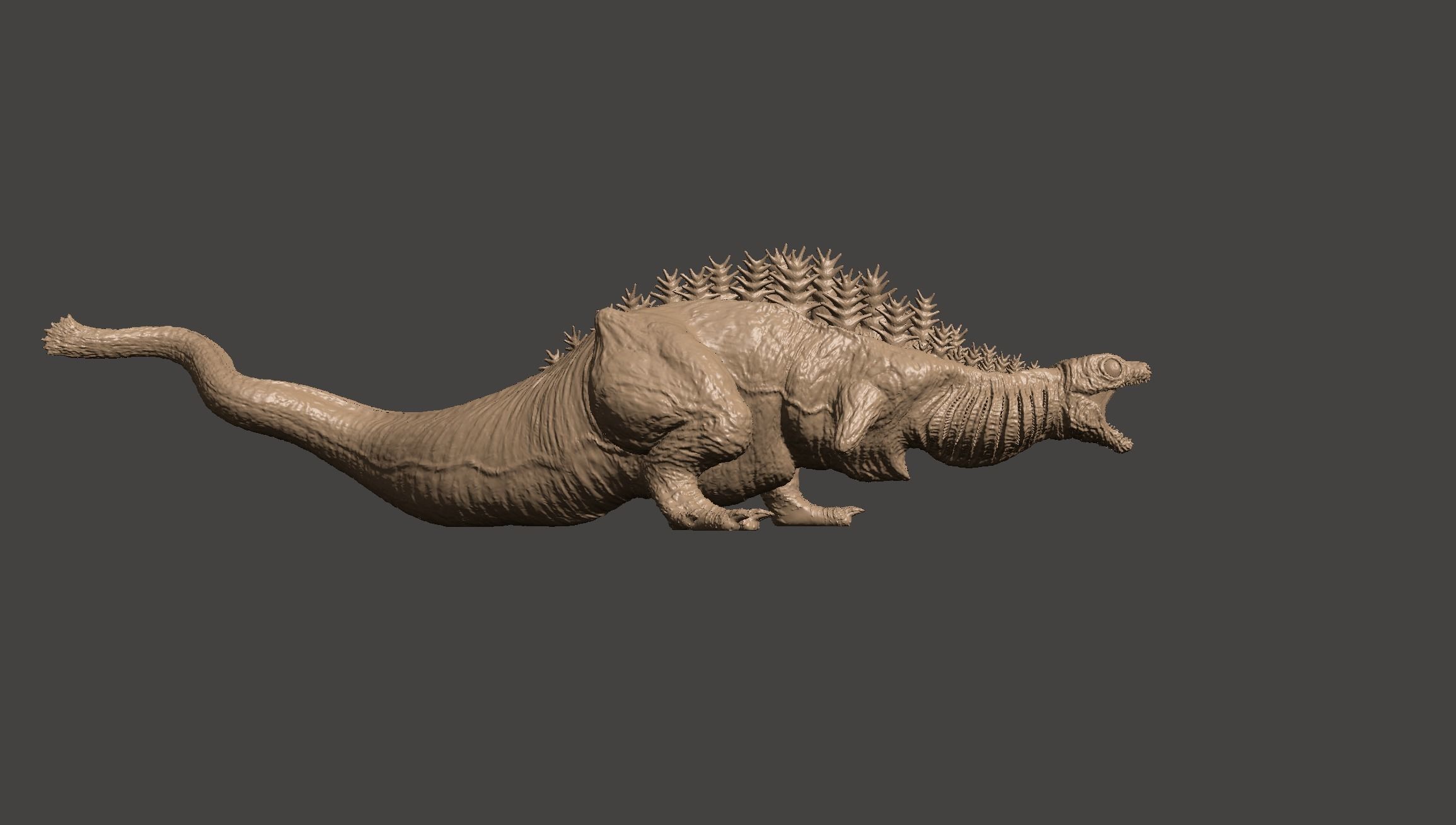 KAMATA KUN SHIN GODZILLA 2nd Form Kaiju - Ultra Detailed 3D STL 3D print model_19