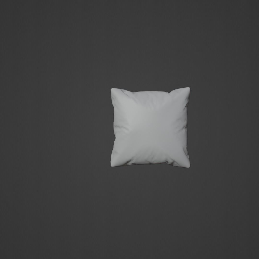 Beige sofa 3D model_9