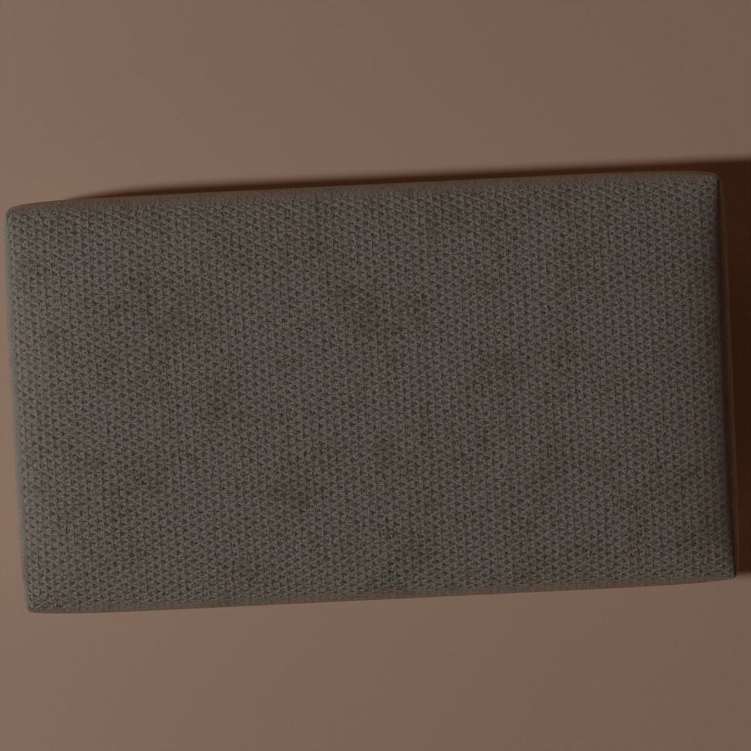 Beige sofa 3D model_6