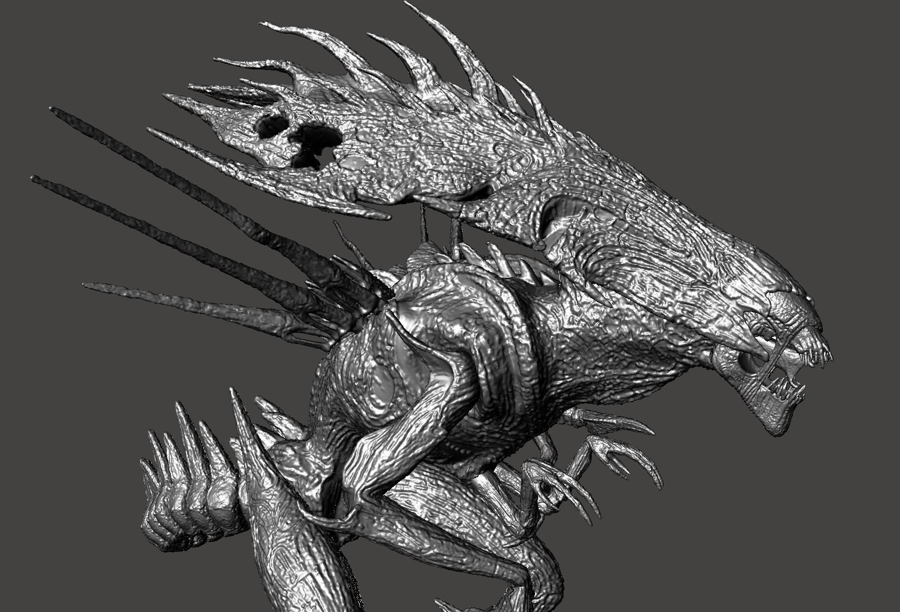 GAMEQRAFT XENOMORPH STL COLLECTION _39