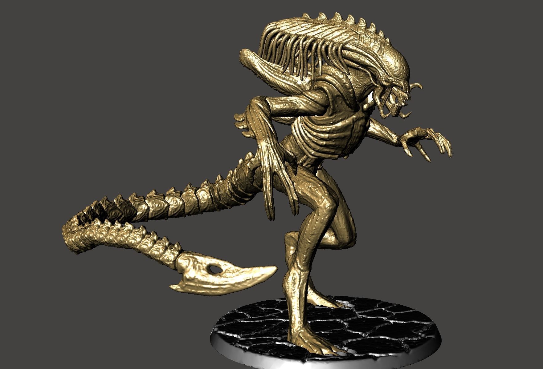 GAMEQRAFT XENOMORPH STL COLLECTION _22