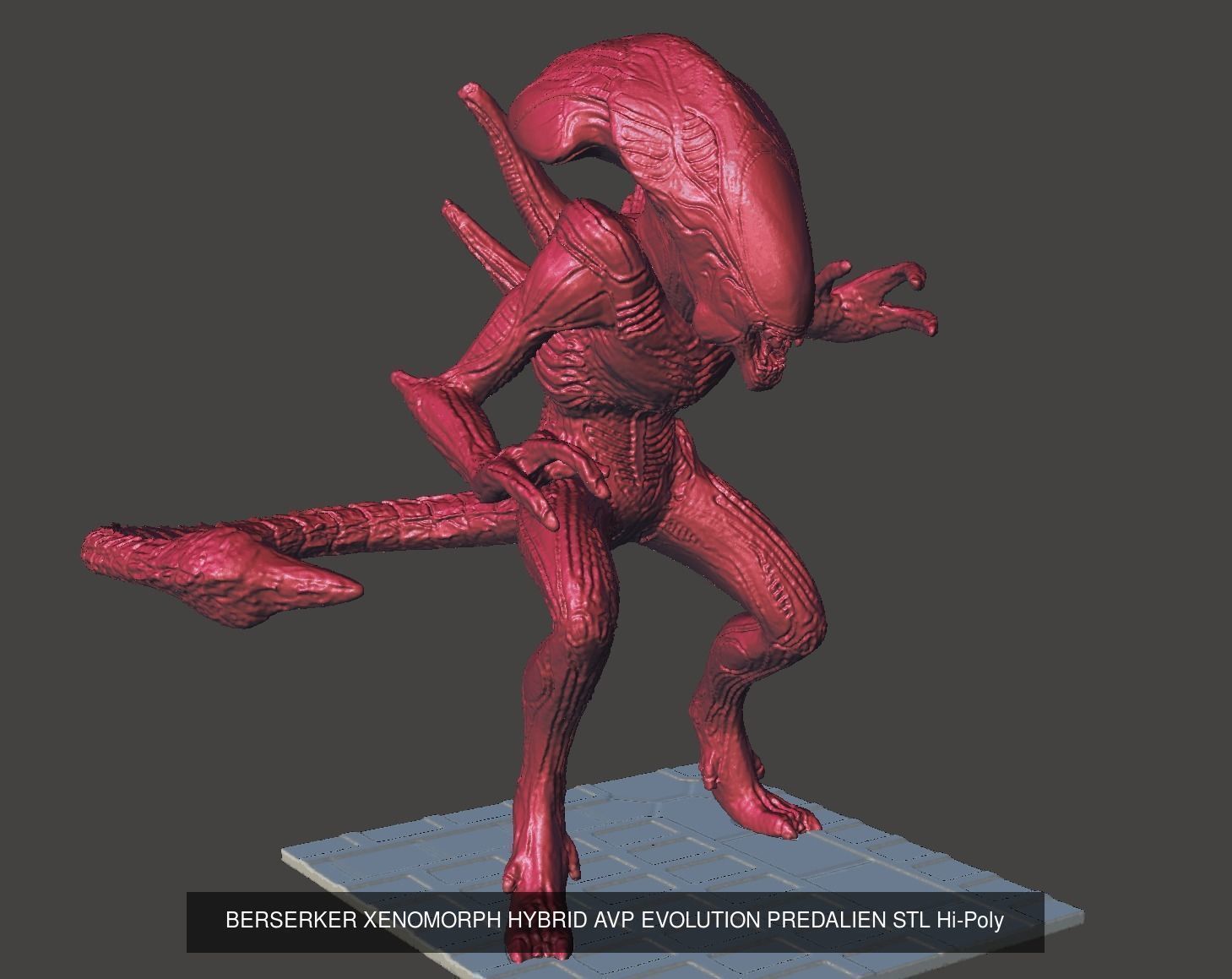 GAMEQRAFT XENOMORPH STL COLLECTION _10
