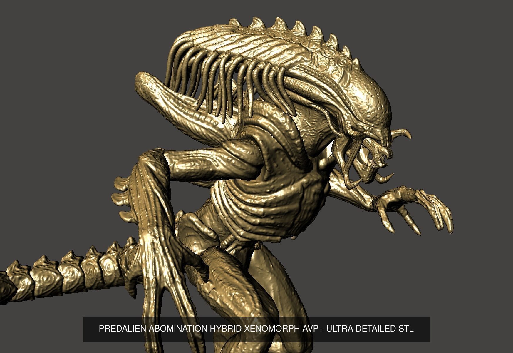 GAMEQRAFT XENOMORPH STL COLLECTION _11