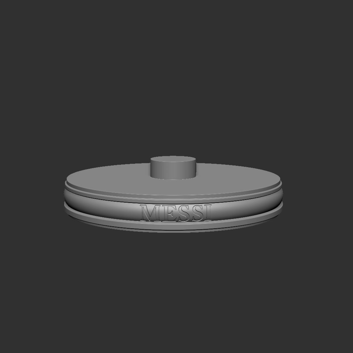 Messi bottle opener 3D print model_13