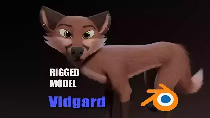 Vidgard Fox 3D model