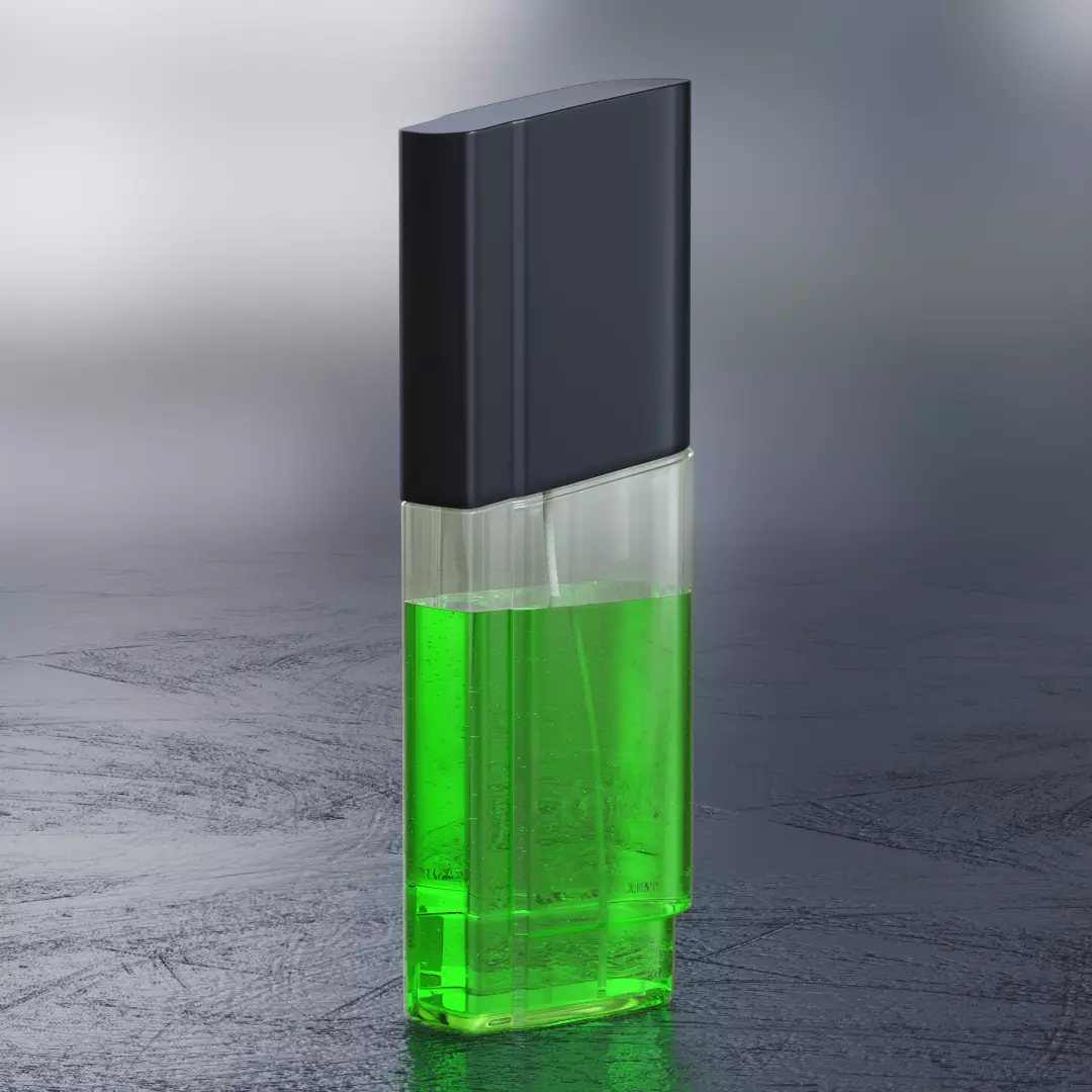 perfume bottle Free low-poly 3D model