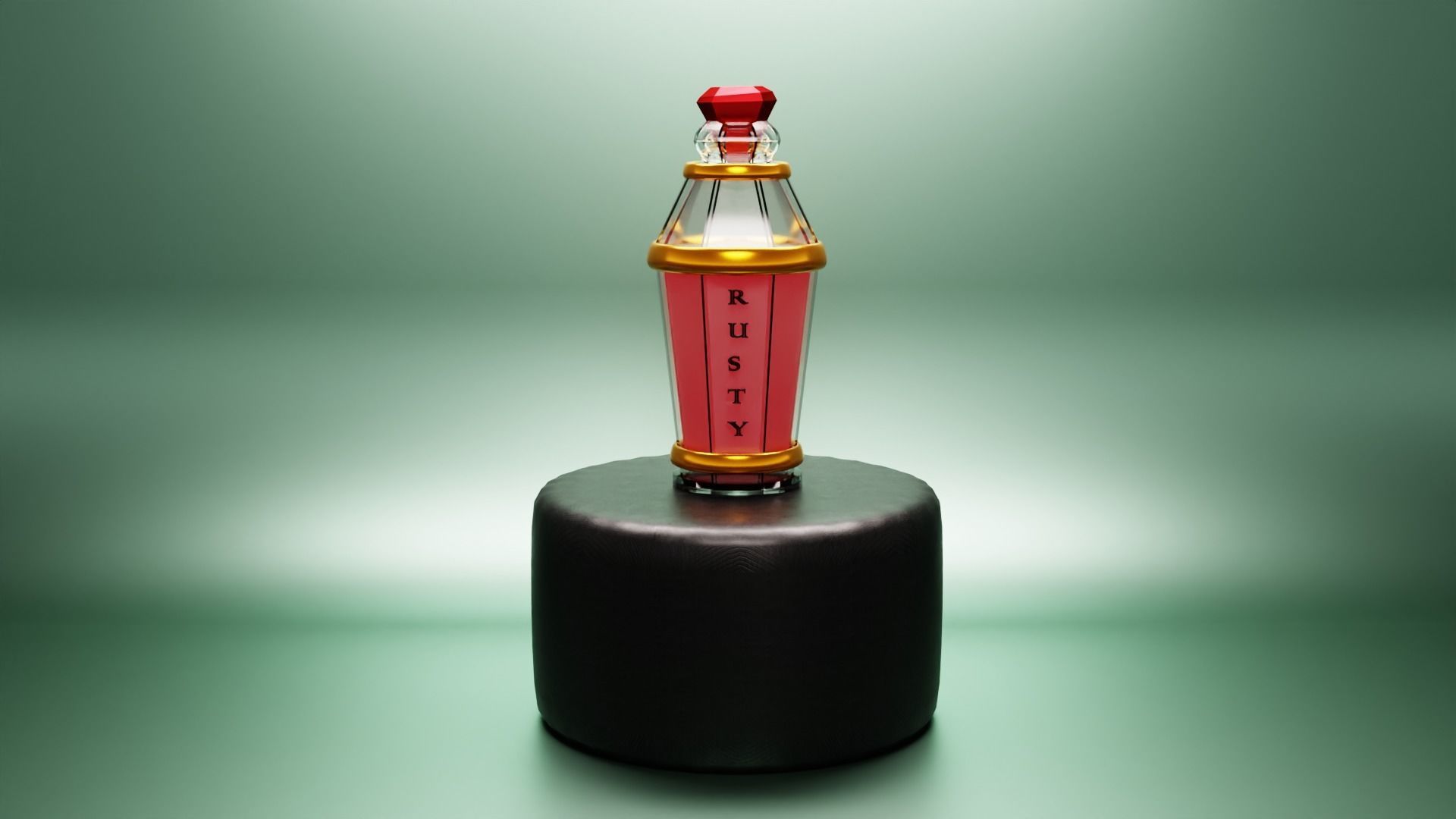Concept Perfume bottle 3D model_3