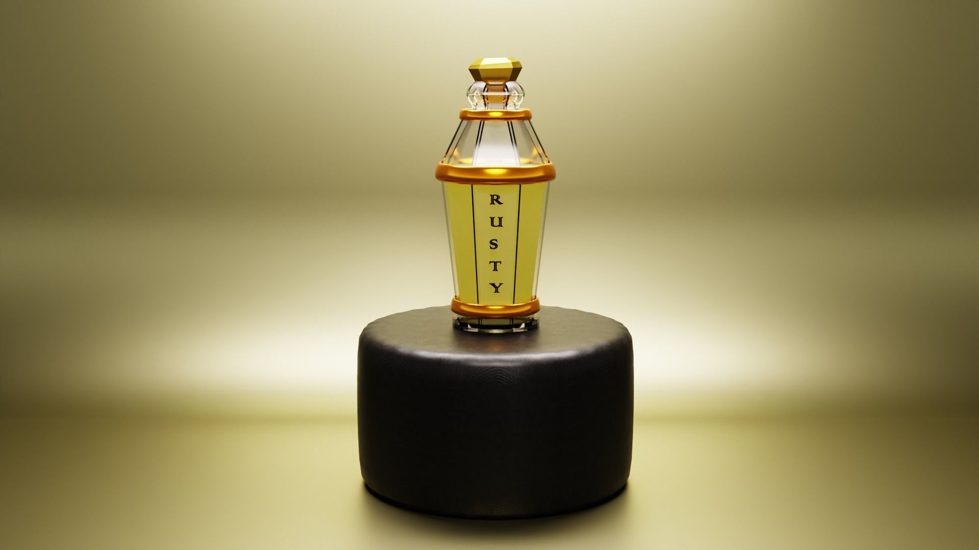 Concept Perfume bottle 3D model_6