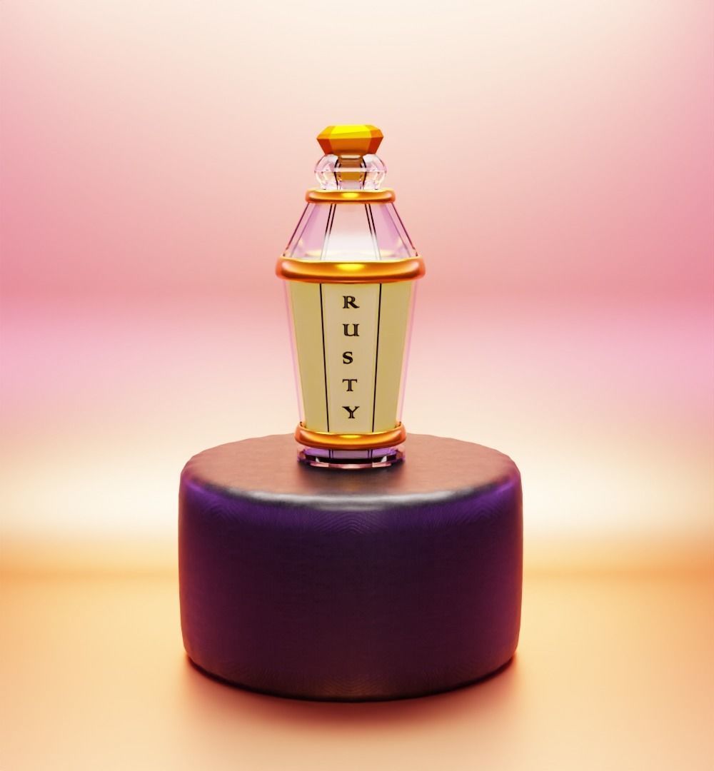 Concept Perfume bottle 3D model_9