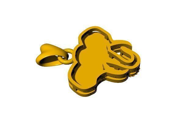 PENDANT PAND01 3D print model_5