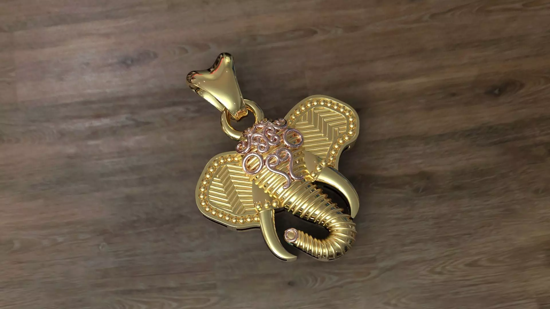 PENDANT PAND01 3D print model_0