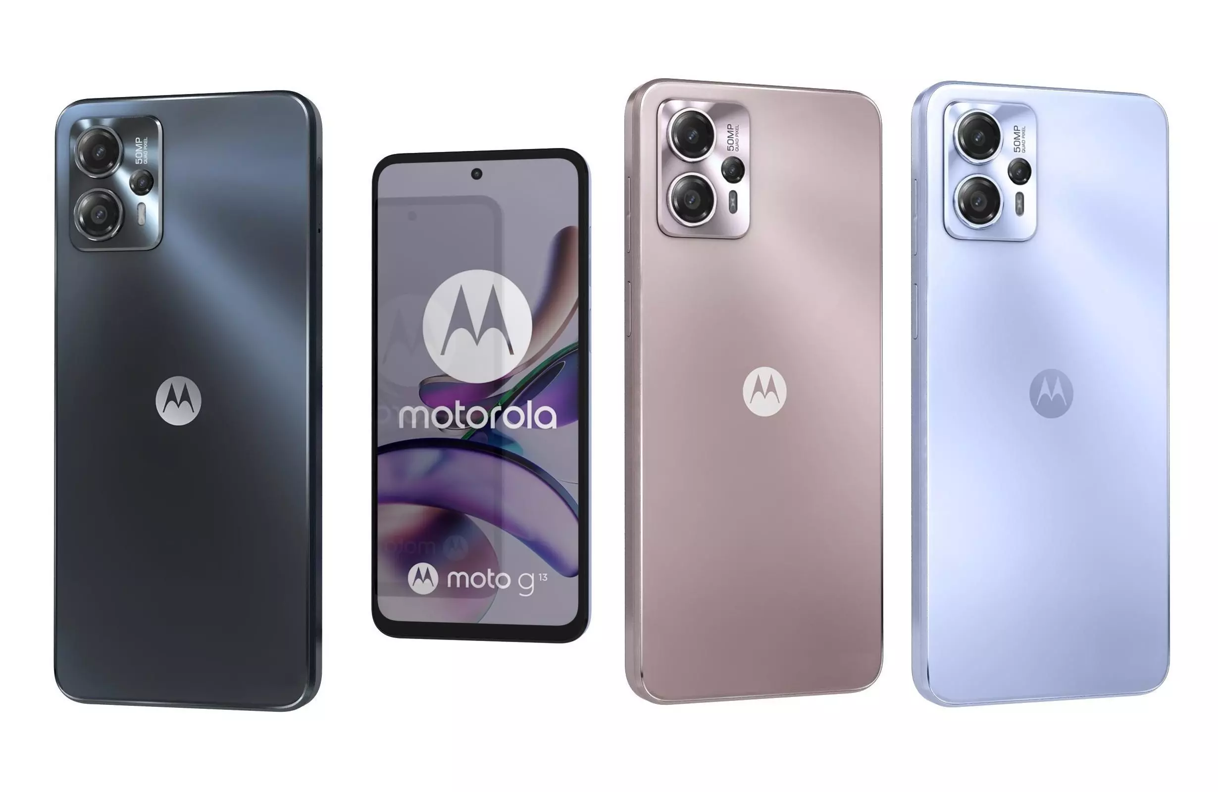 Motorola Moto G13 All Colors 3D model_0