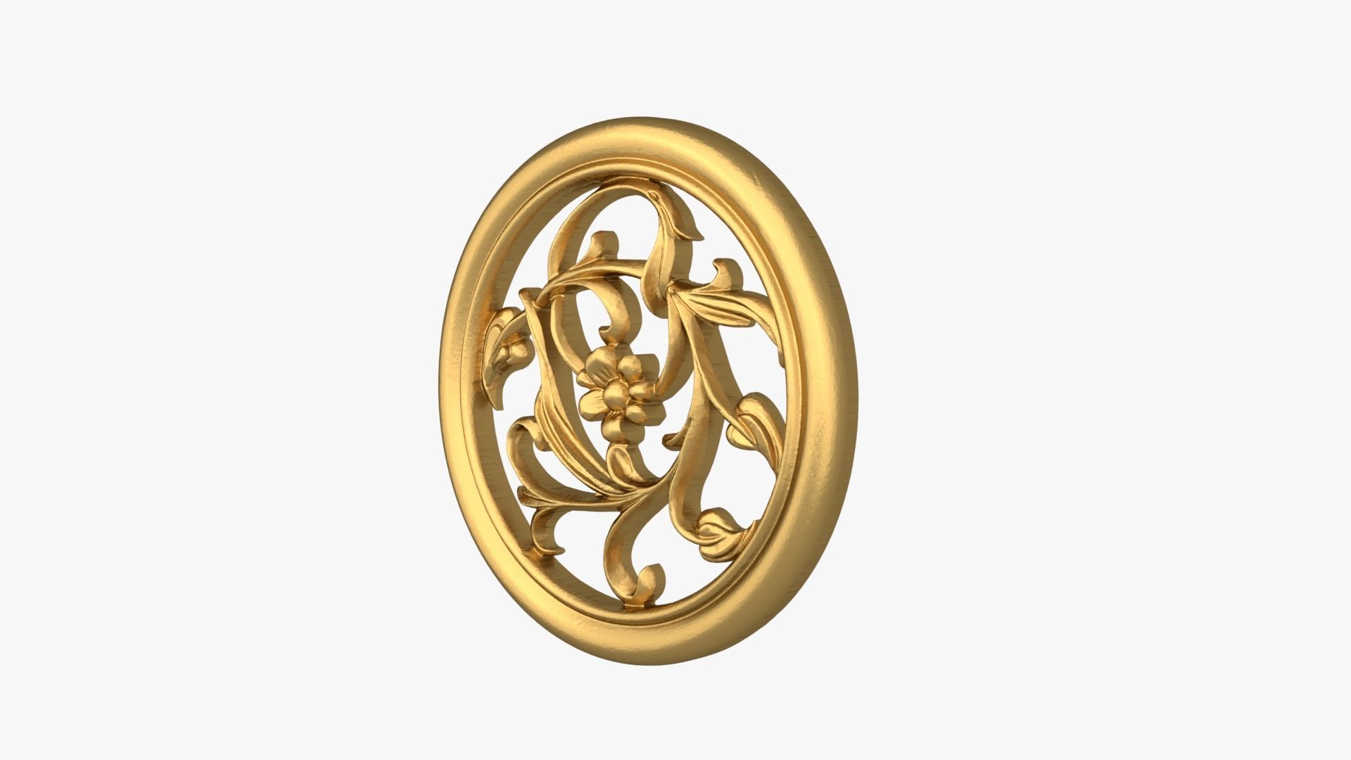 Classic decor ornament 262 3D model_2