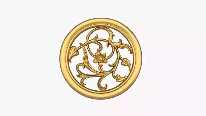 Classic decor ornament 262 3D model