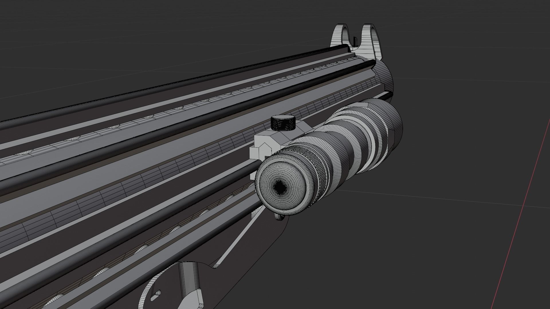 E-10A Blaster Rifle 3D model_16