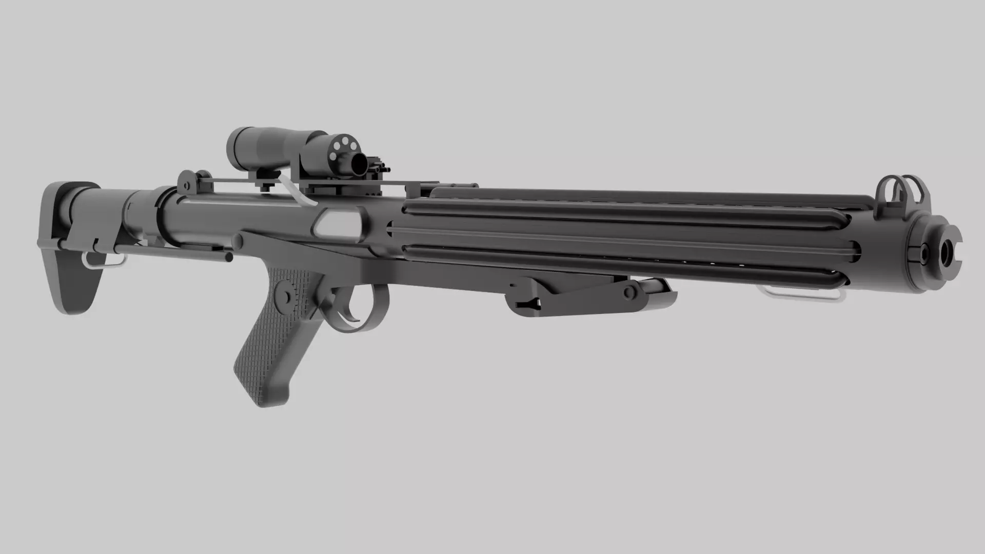 E-10A Blaster Rifle 3D model_0