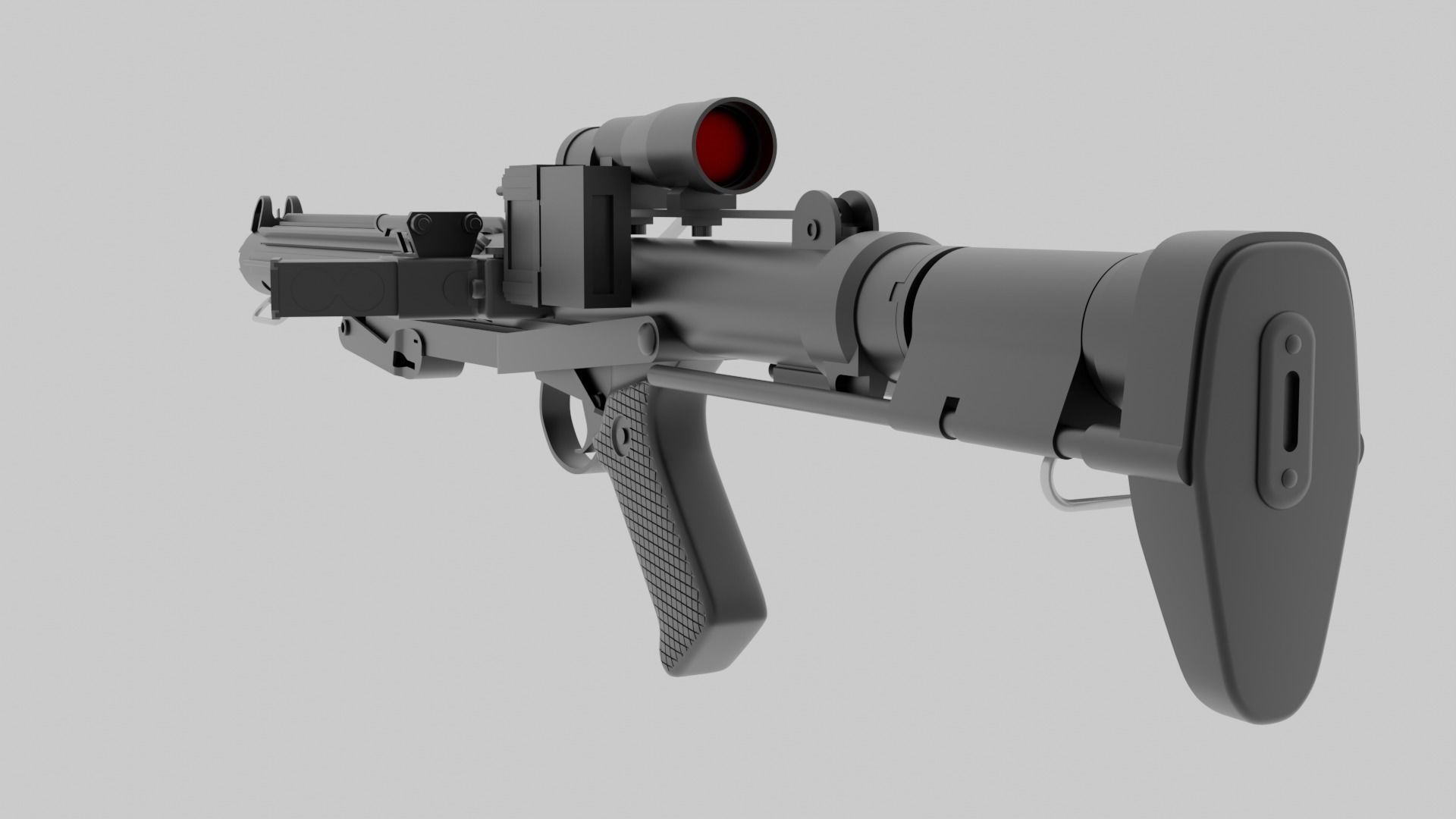 E-10A Blaster Rifle 3D model_9