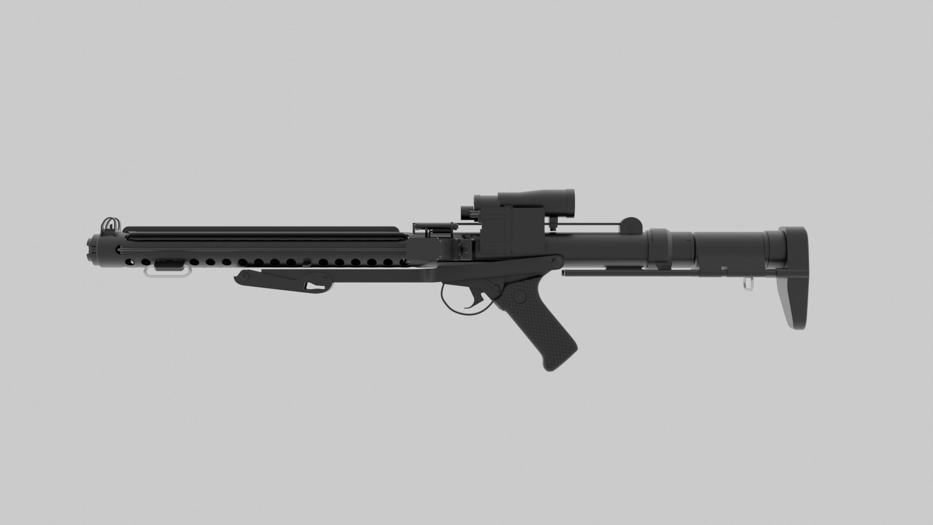 E-10A Blaster Rifle 3D model_3