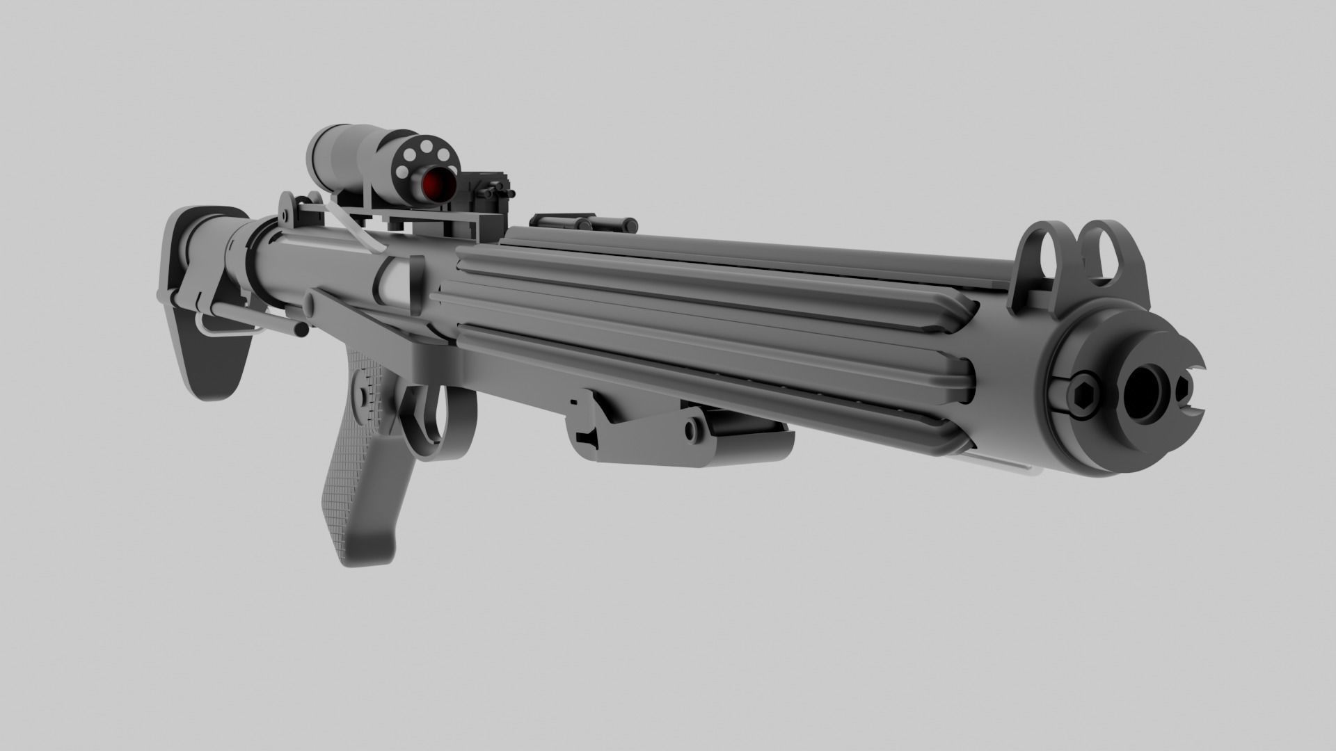 E-10A Blaster Rifle 3D model_5