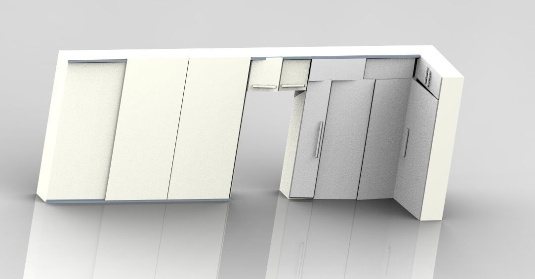 bed room carft  3D model_3